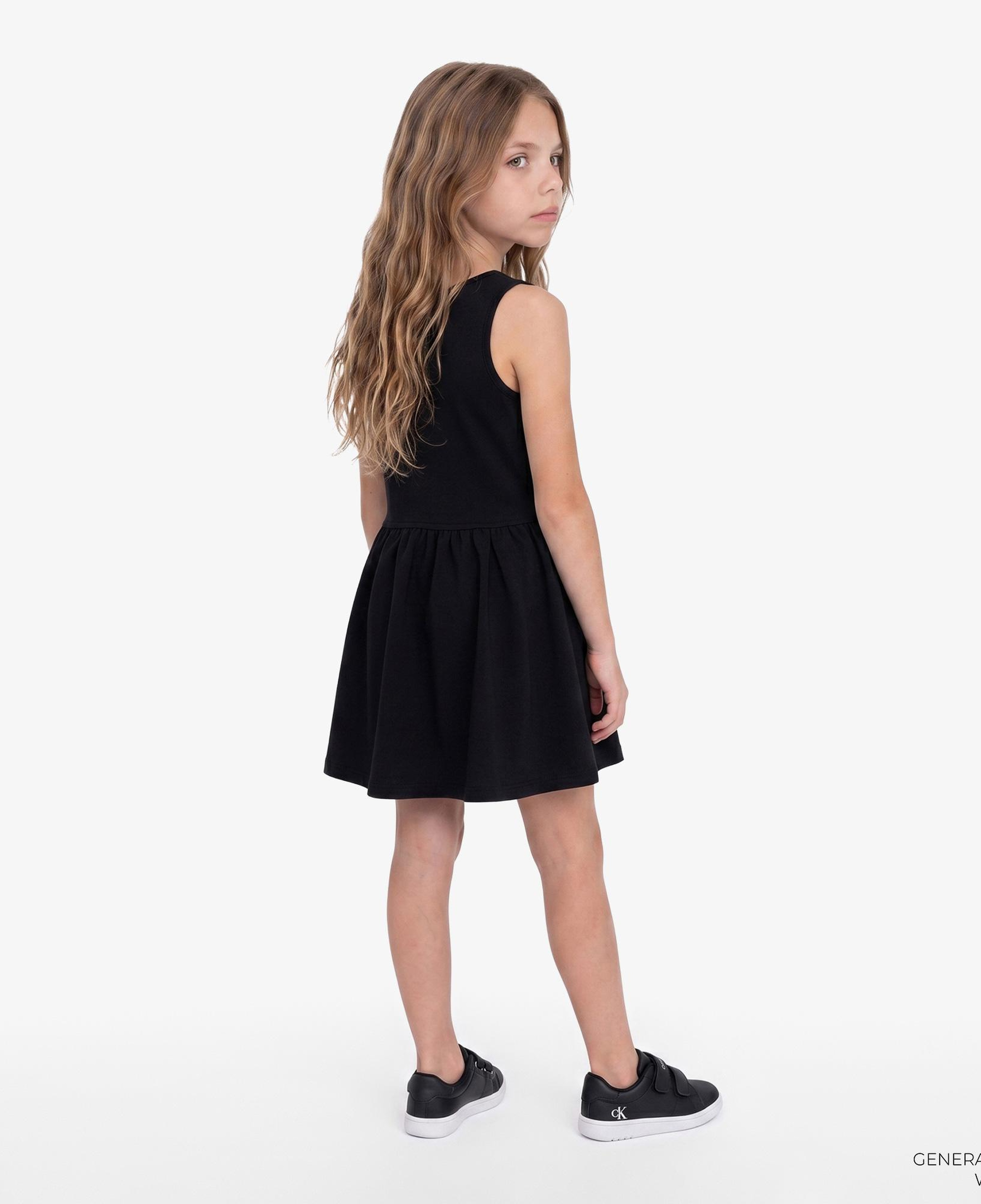 Calvin Klein Punto Tank Dress Çocuk Siyah Elbise