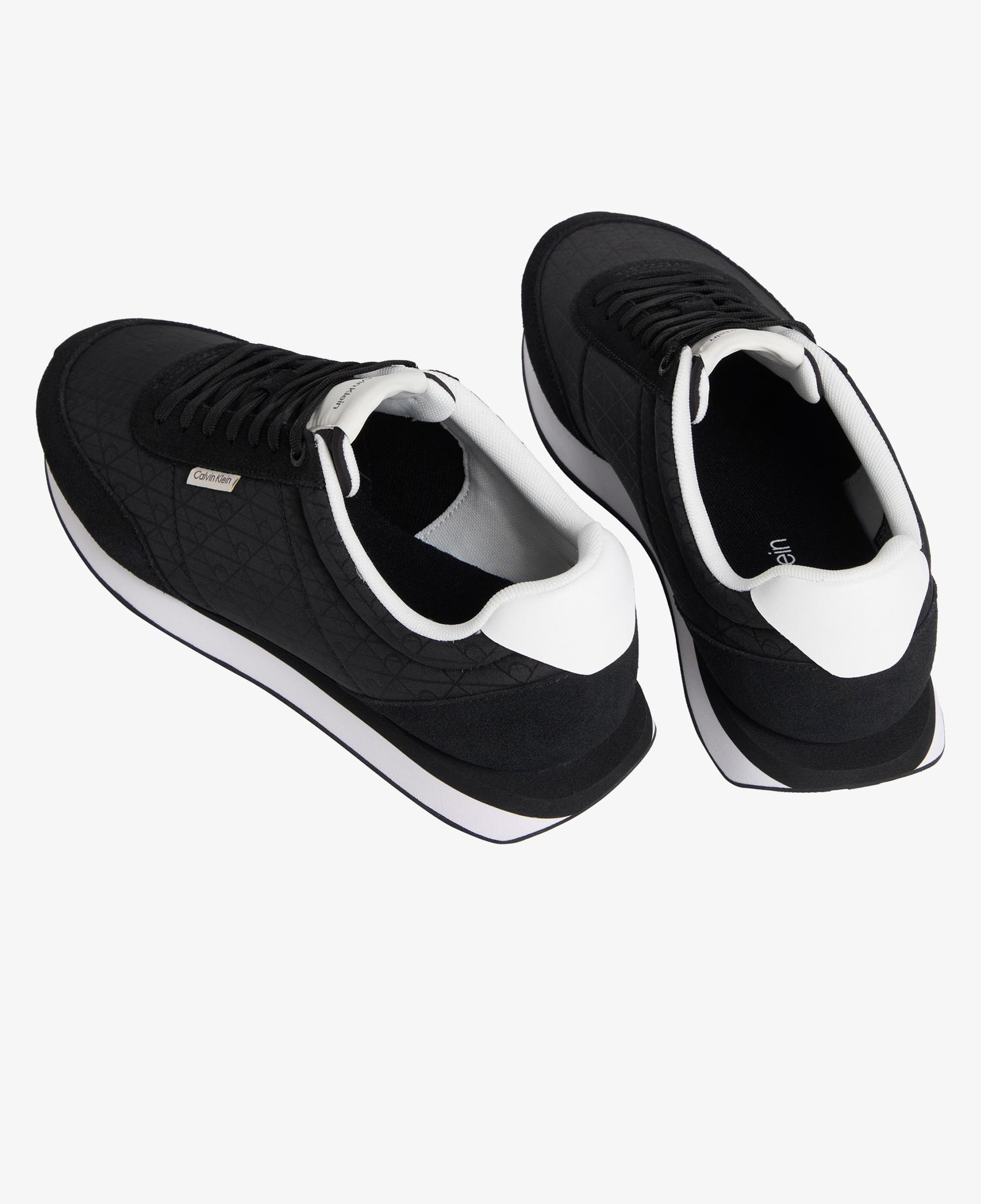 Calvin Klein Retro Runner Ripstop Erkek Siyah Sneaker