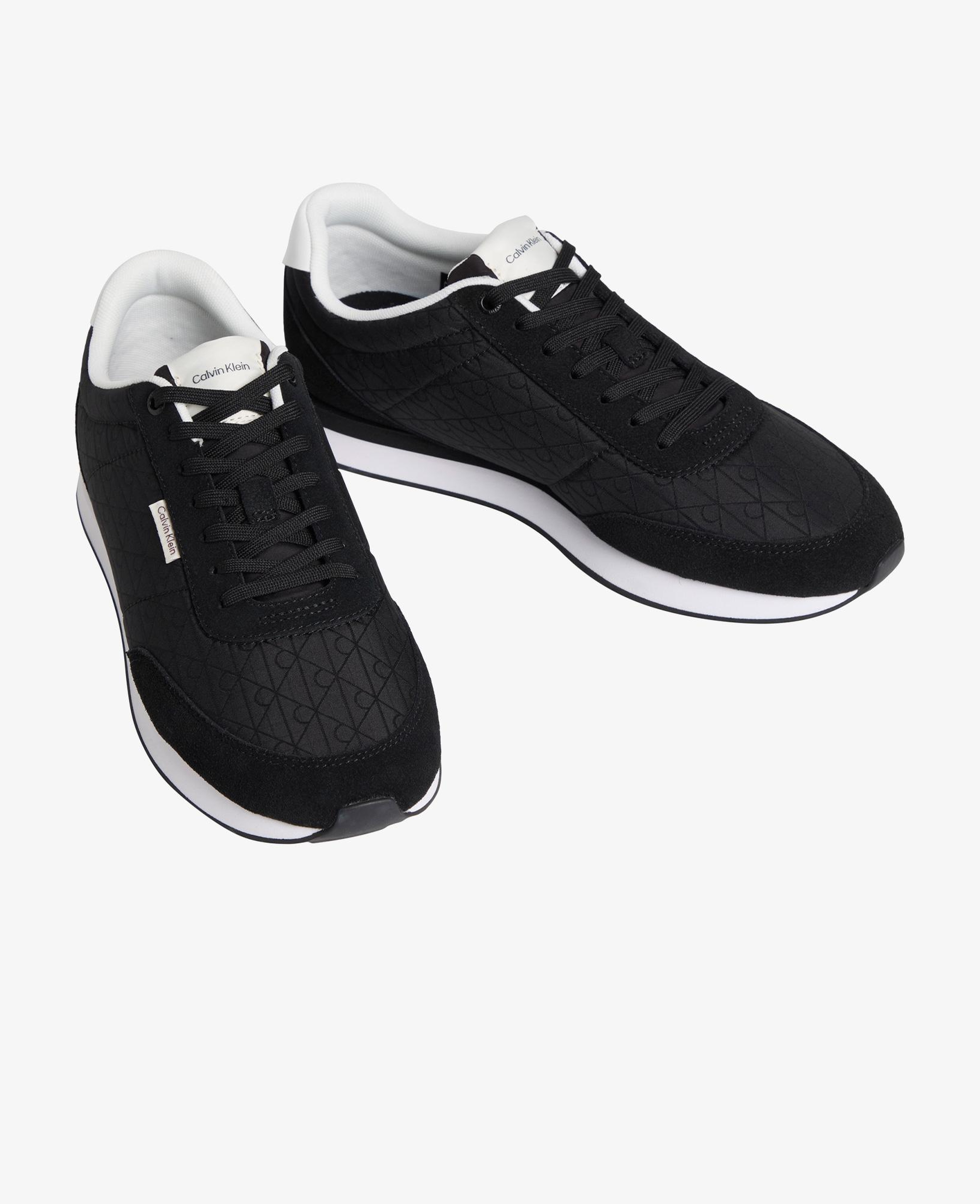Calvin Klein Retro Runner Ripstop Erkek Siyah Sneaker