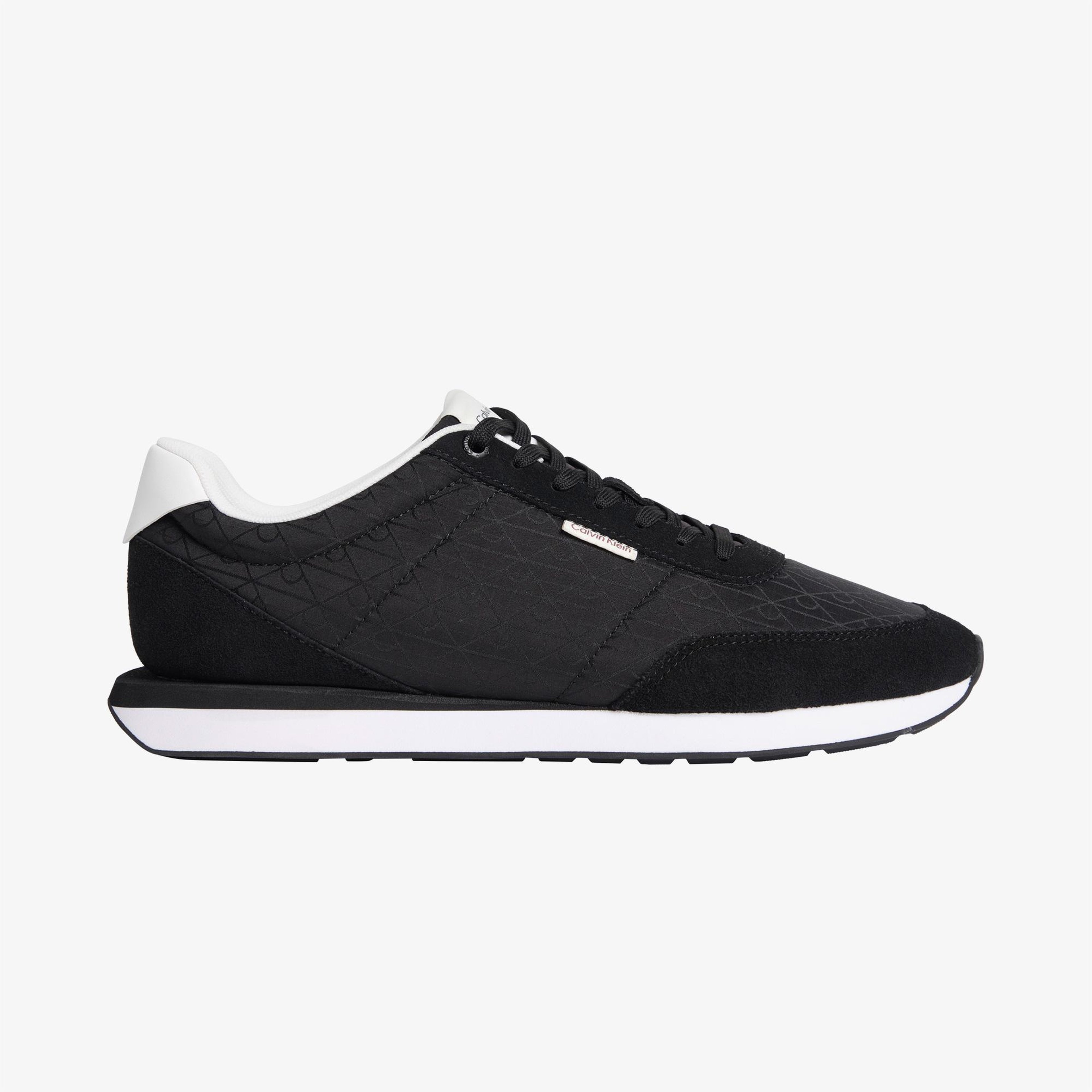 Calvin Klein Retro Runner Ripstop Erkek Siyah Sneaker
