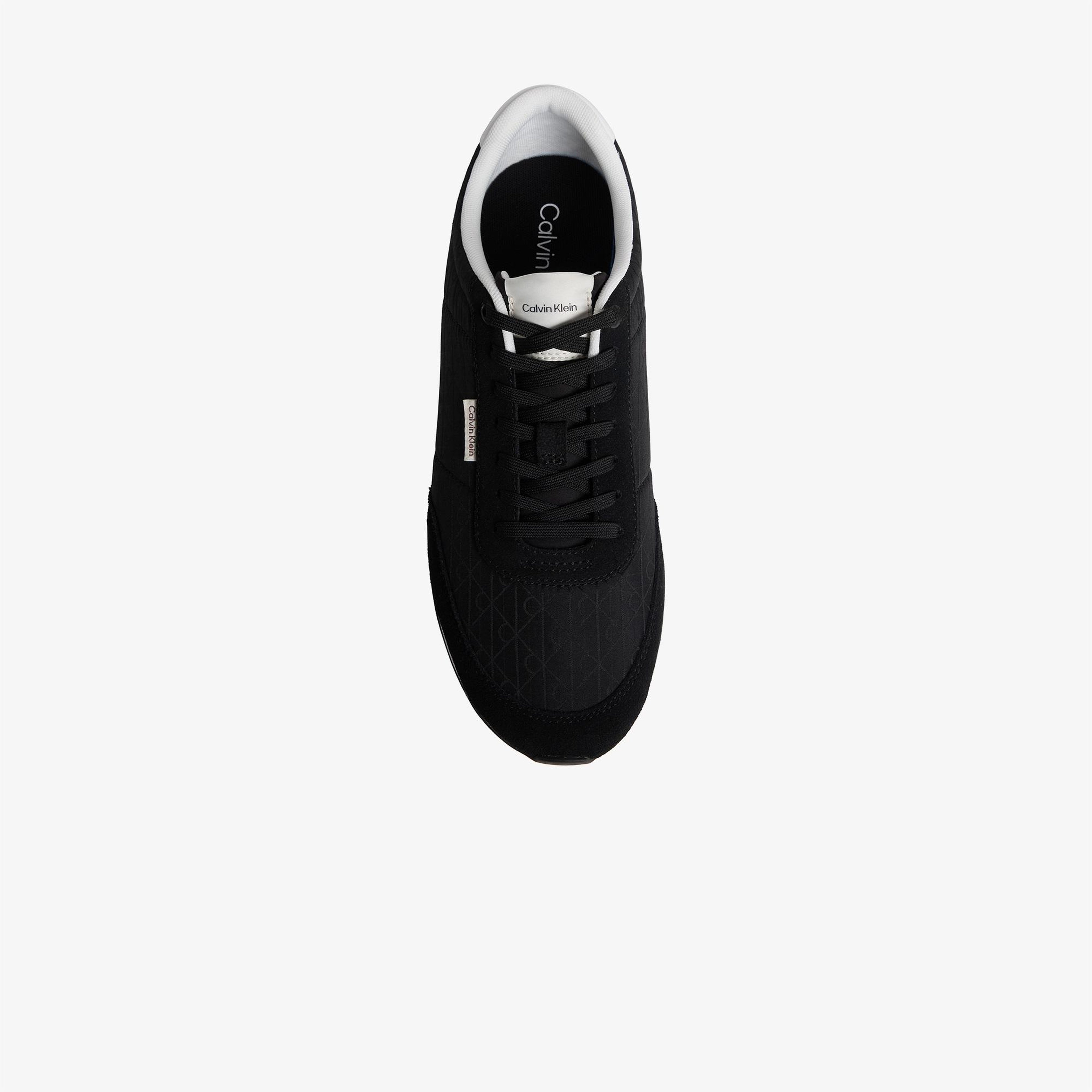 Calvin Klein Retro Runner Ripstop Erkek Siyah Sneaker