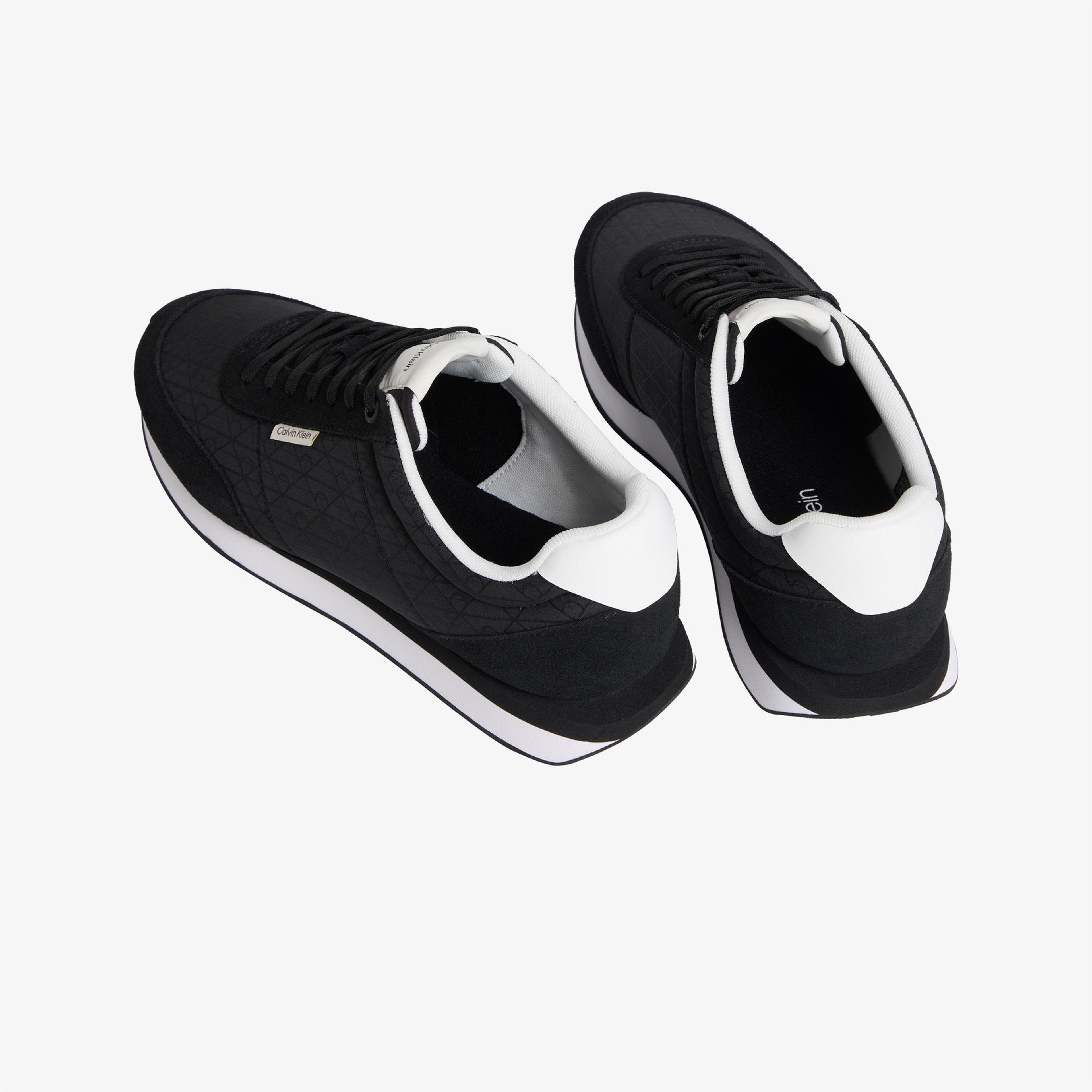 Calvin Klein Retro Runner Ripstop Erkek Siyah Sneaker