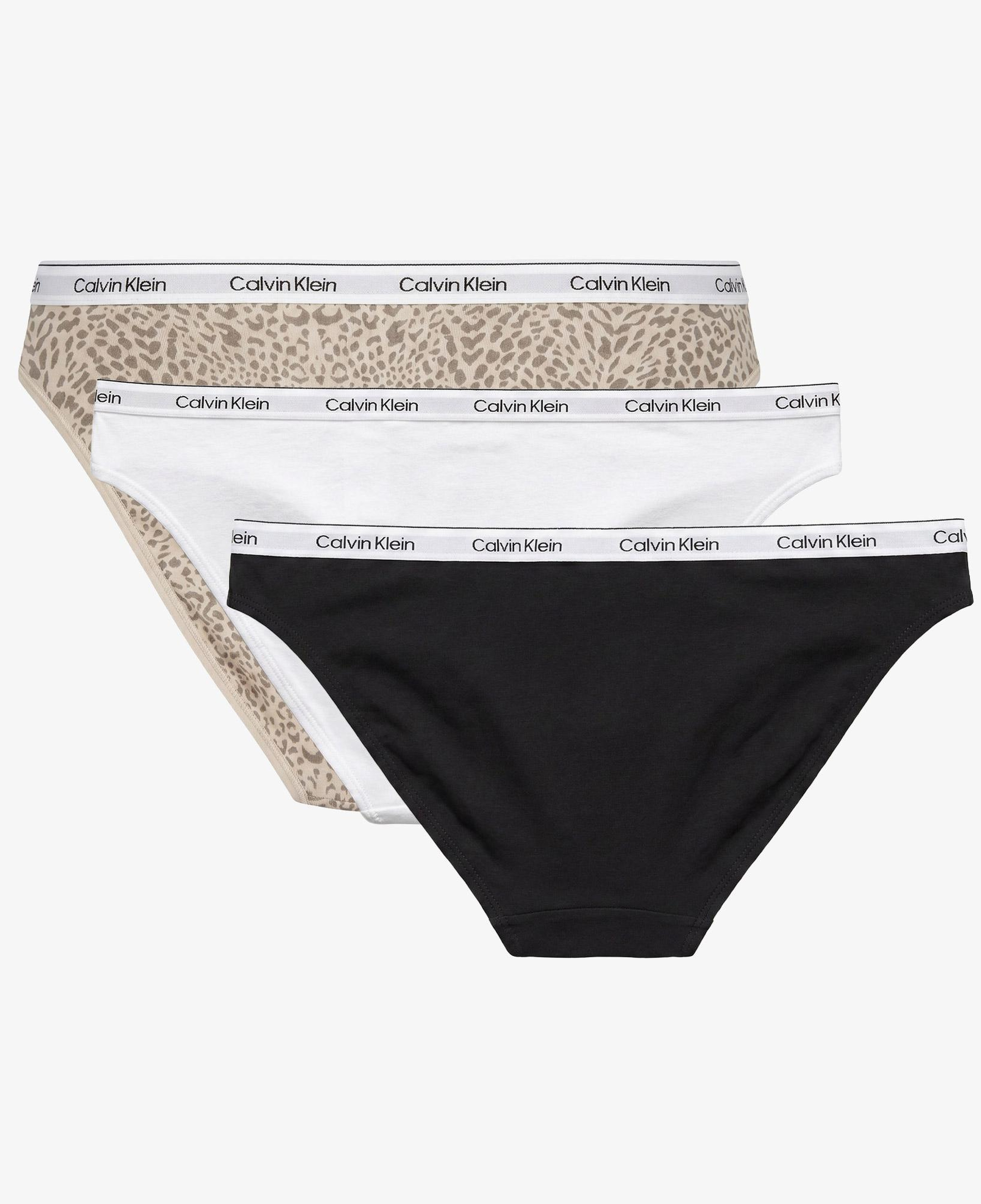 Calvin Klein 3'lü Kadın Mavi Külot