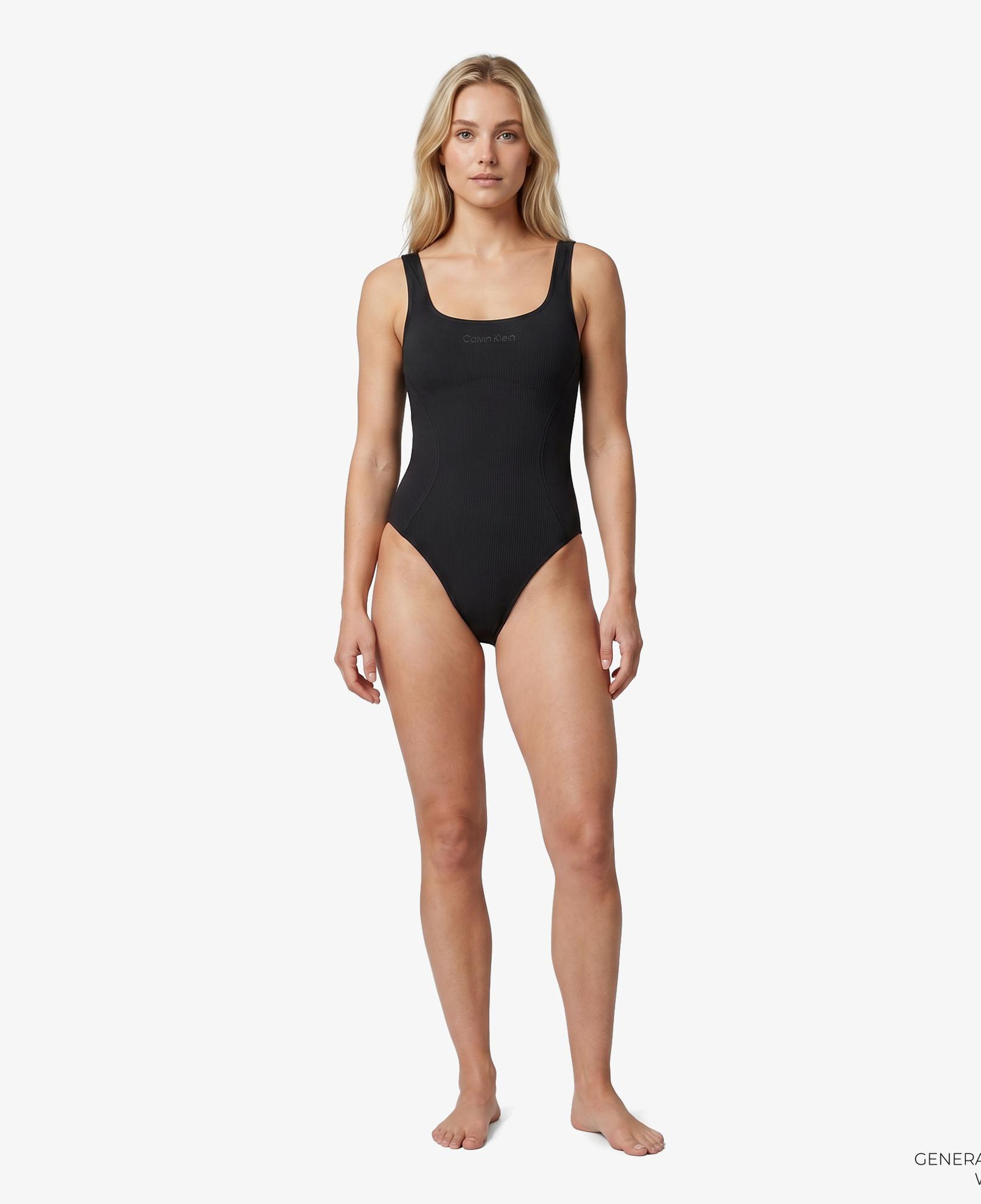 Calvin Klein One Piece Kadın Siyah Mayo