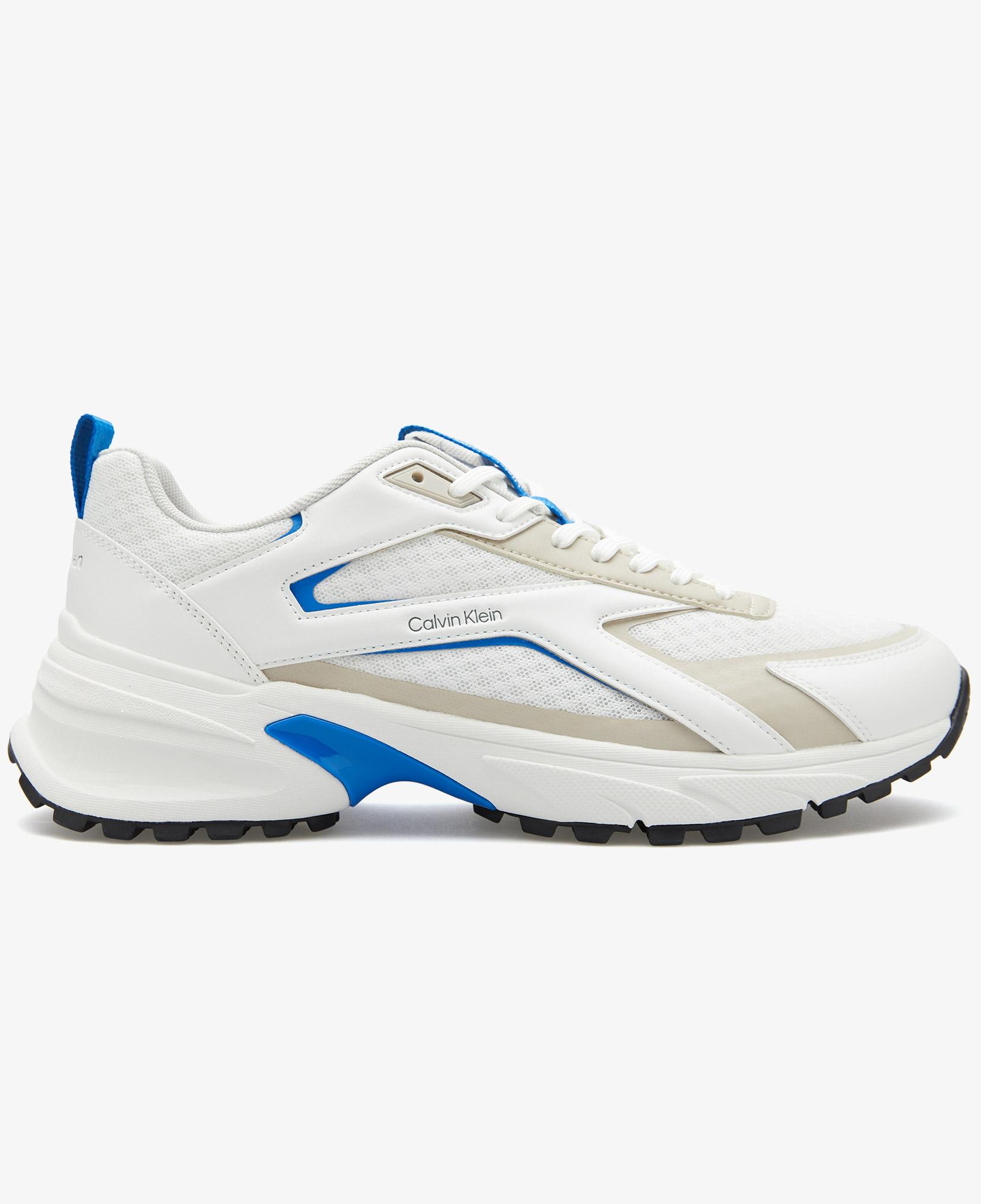 Calvin Klein Hike Runner Laceup Strip Erkek Mavi Sneaker