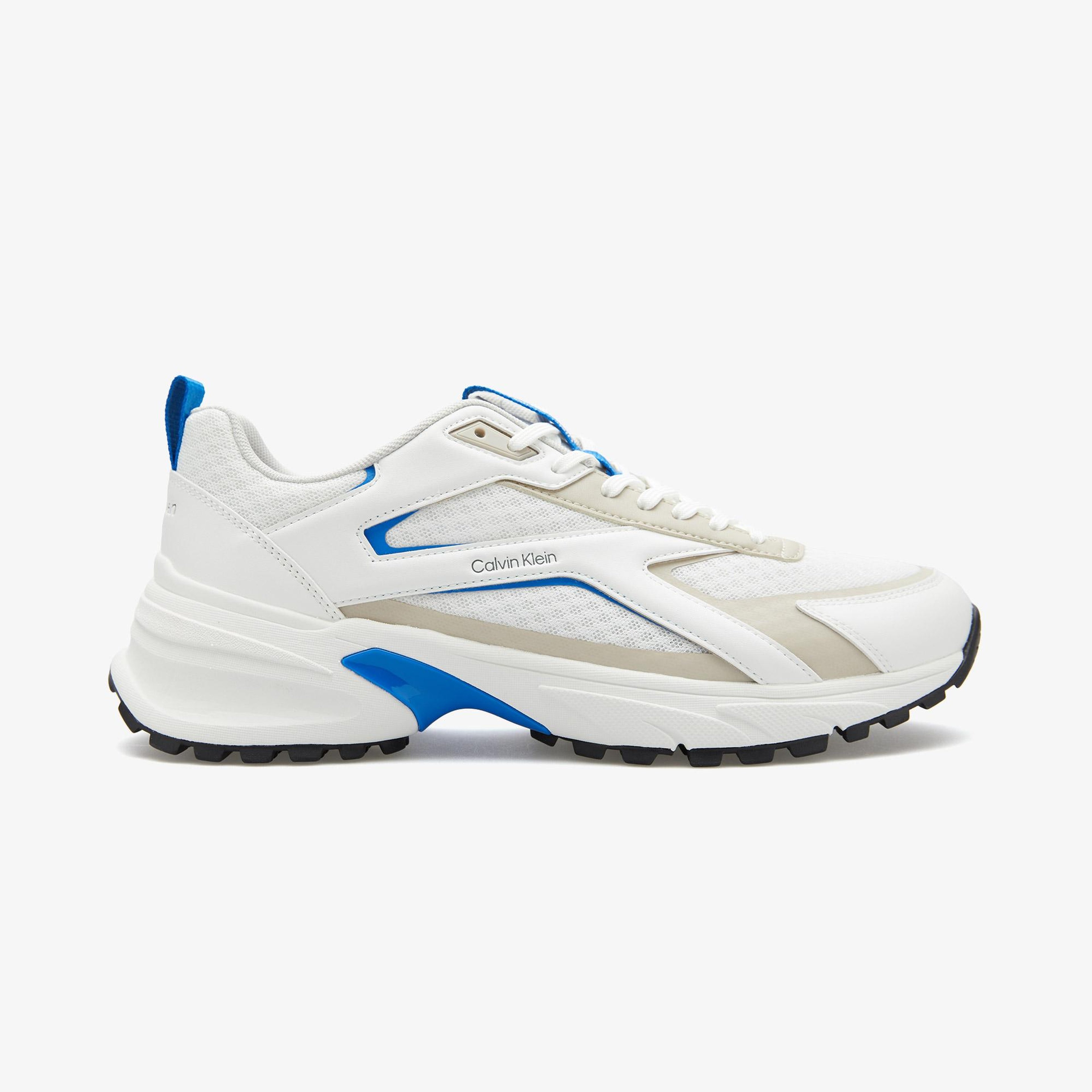Calvin Klein Hike Runner Laceup Strip Erkek Mavi Sneaker