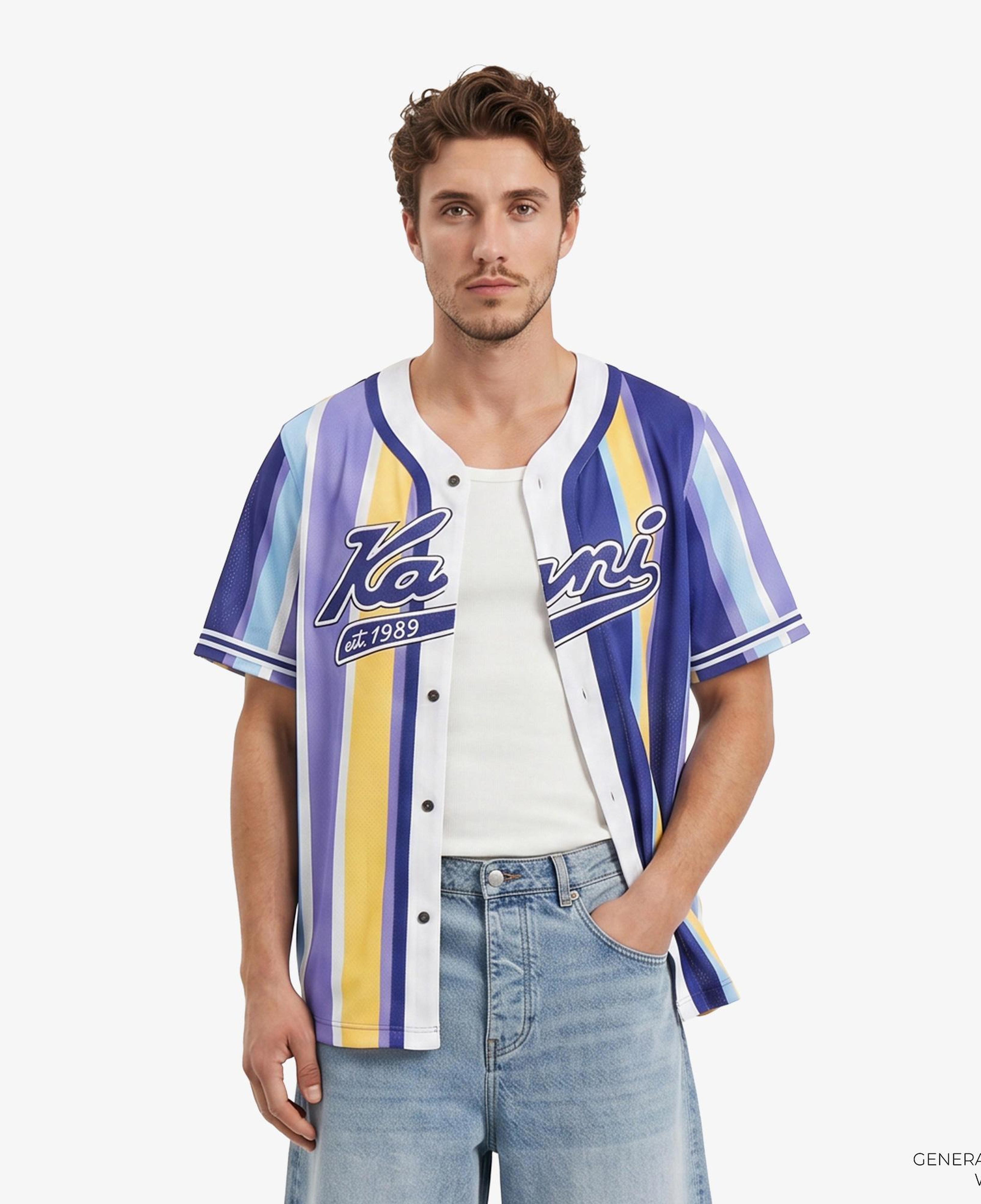 Karl Kani Varsity Striped Baseball Erkek Renkli Etek