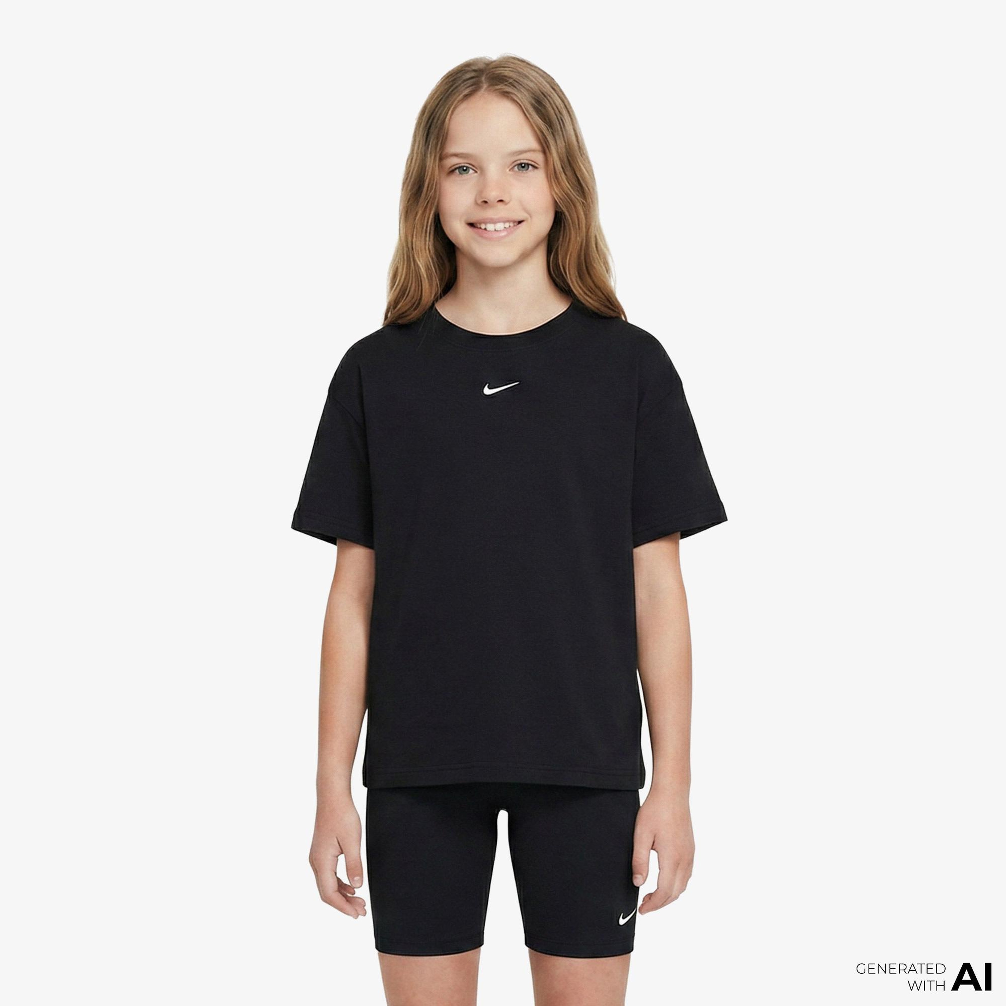 Nike Çocuk Mavi T-Shirt