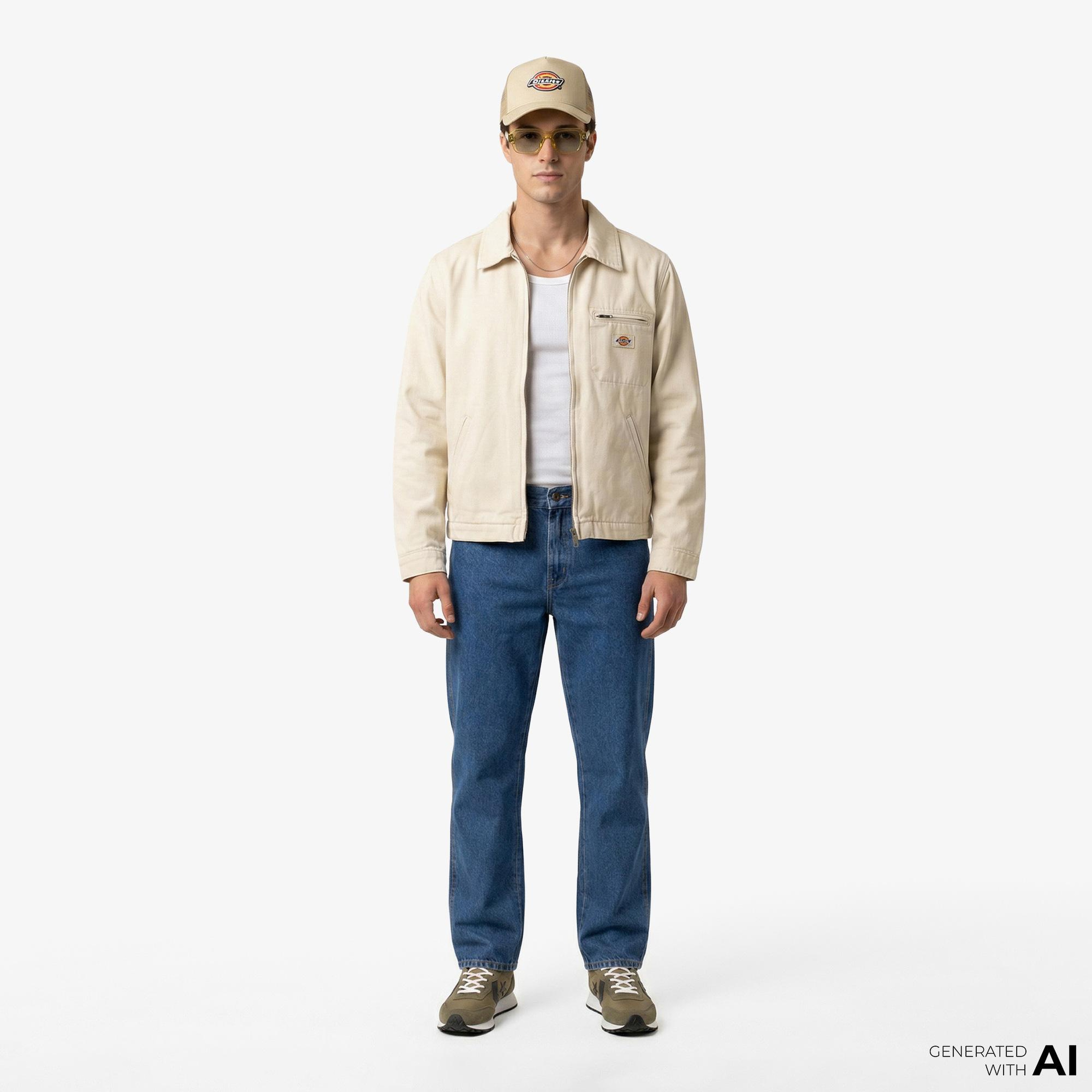 Dickies Unlined Canvas Painter Kadın Bej Ceket