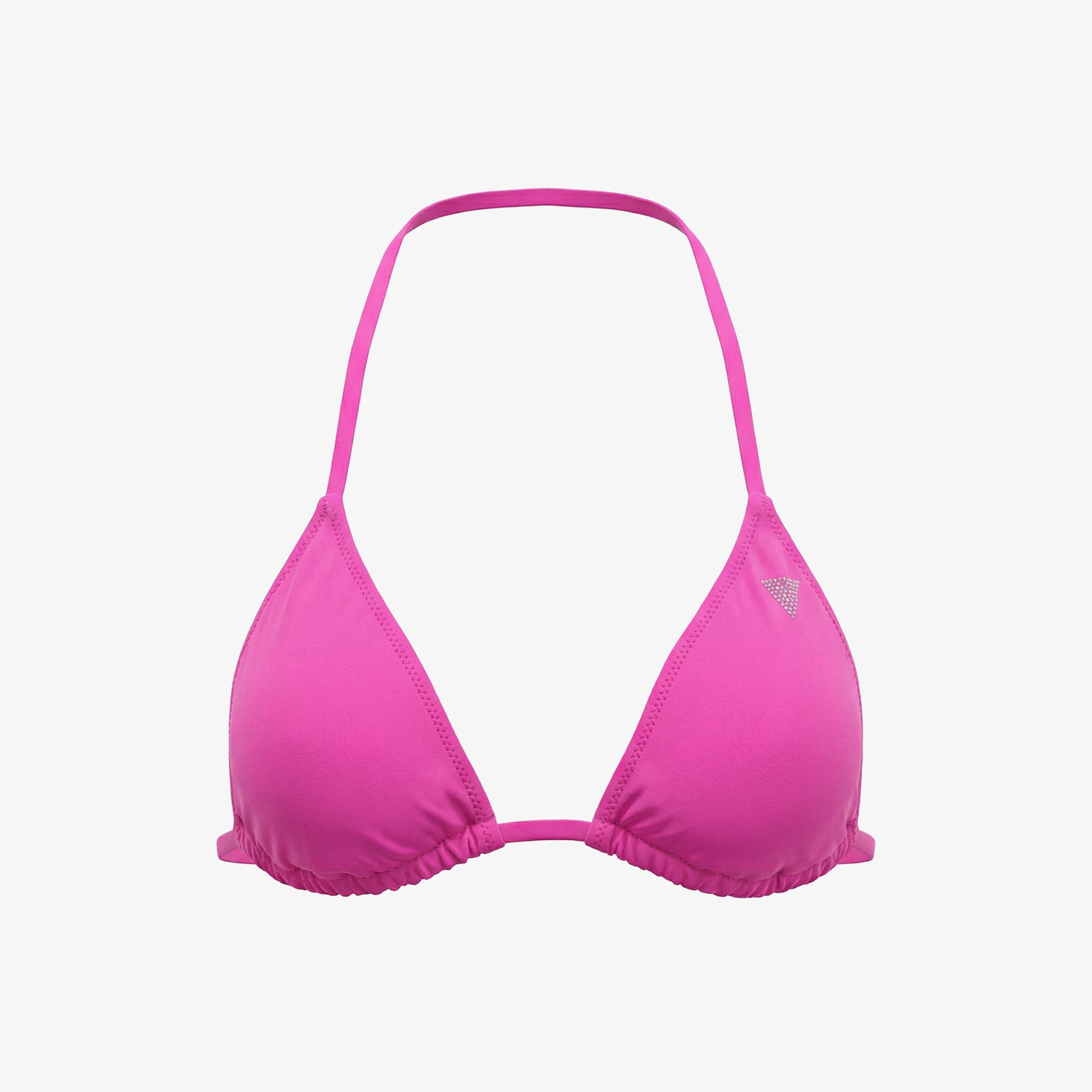 Guess Violet Üçgen Kadın Bej Bikini Üstü