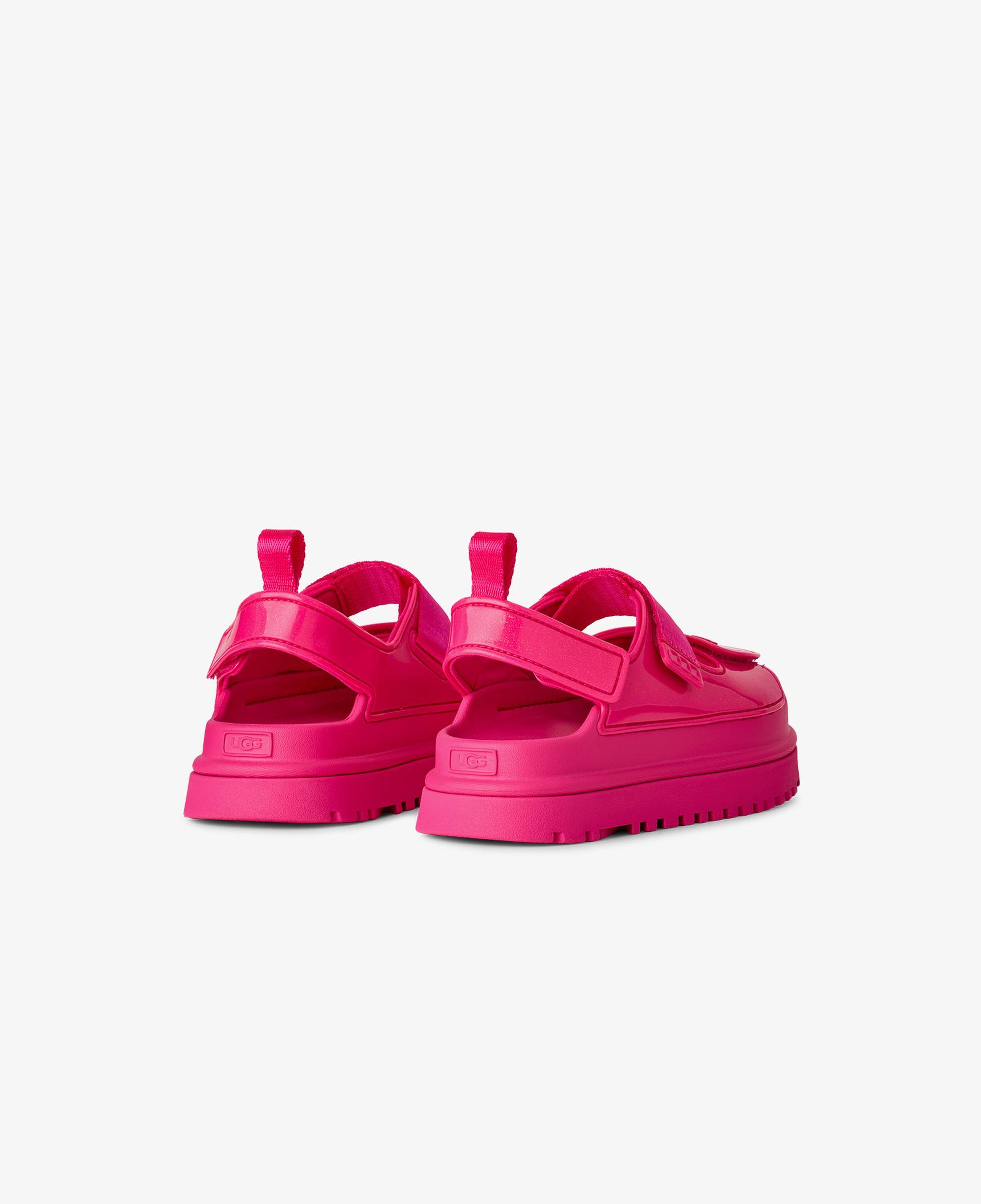 UGG Goldenglow Glossy Sparkles Çocuk Pembe Sandalet