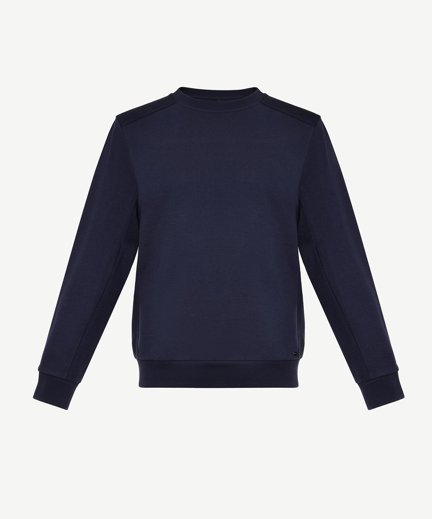 YARGICI Triko Detaylı Sweatshirt