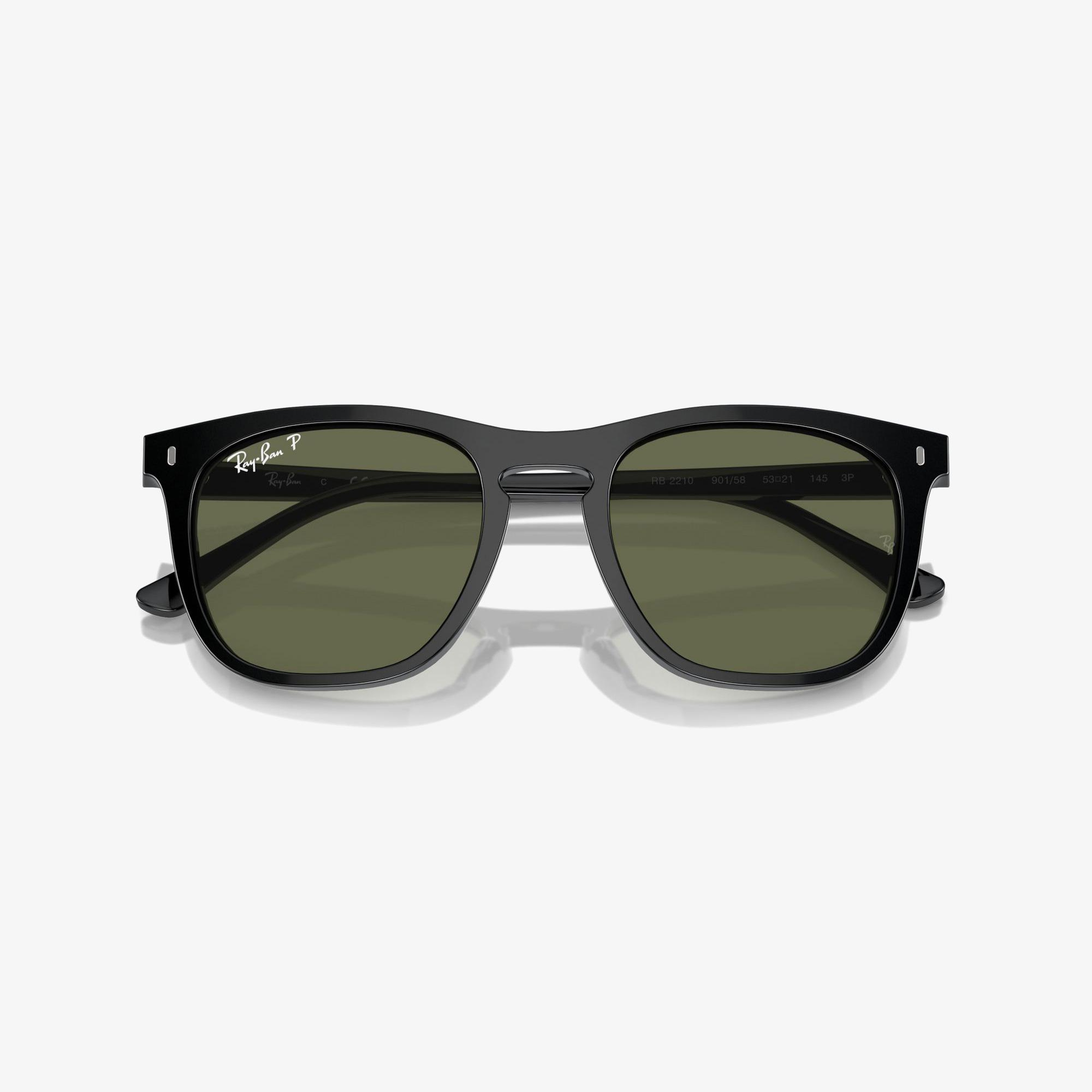 Ray-Ban RB2210 Unisex Siyah Güneş Gözlüğü