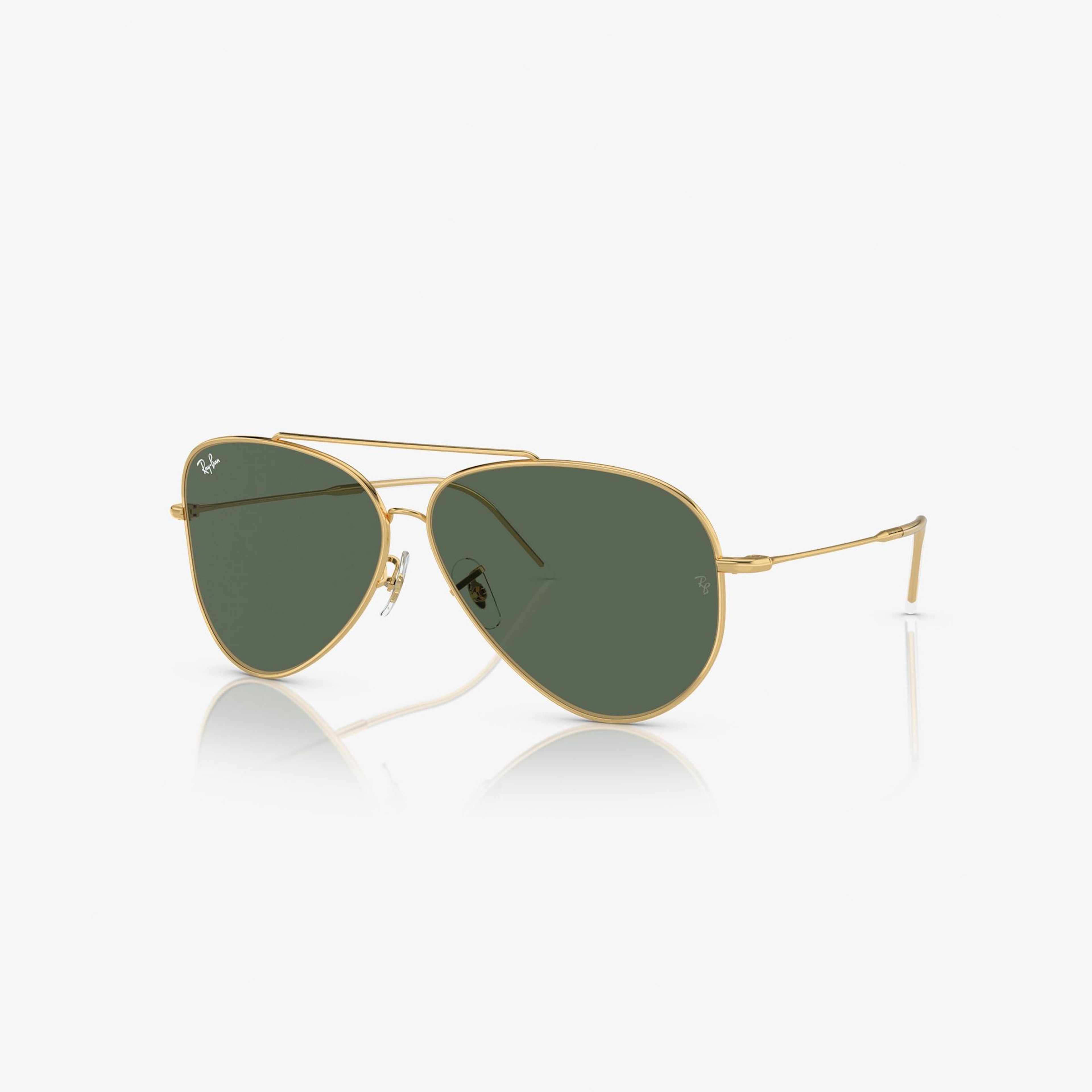 Ray-Ban Aviator Reverse Unisex Sarı Güneş Gözlüğü