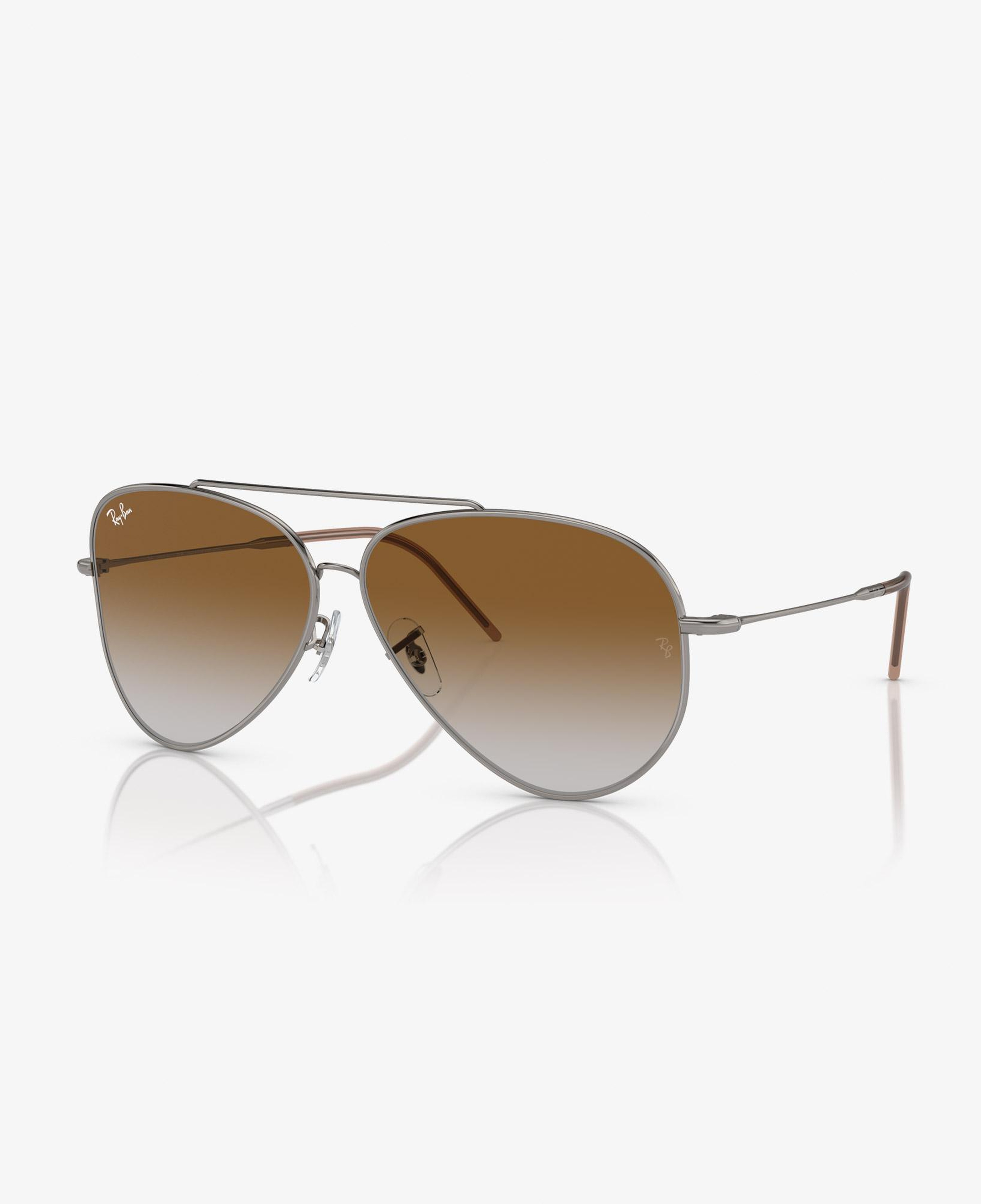 Ray-Ban Aviator Reverse Unisex Kahverengi Güneş Gözlüğü