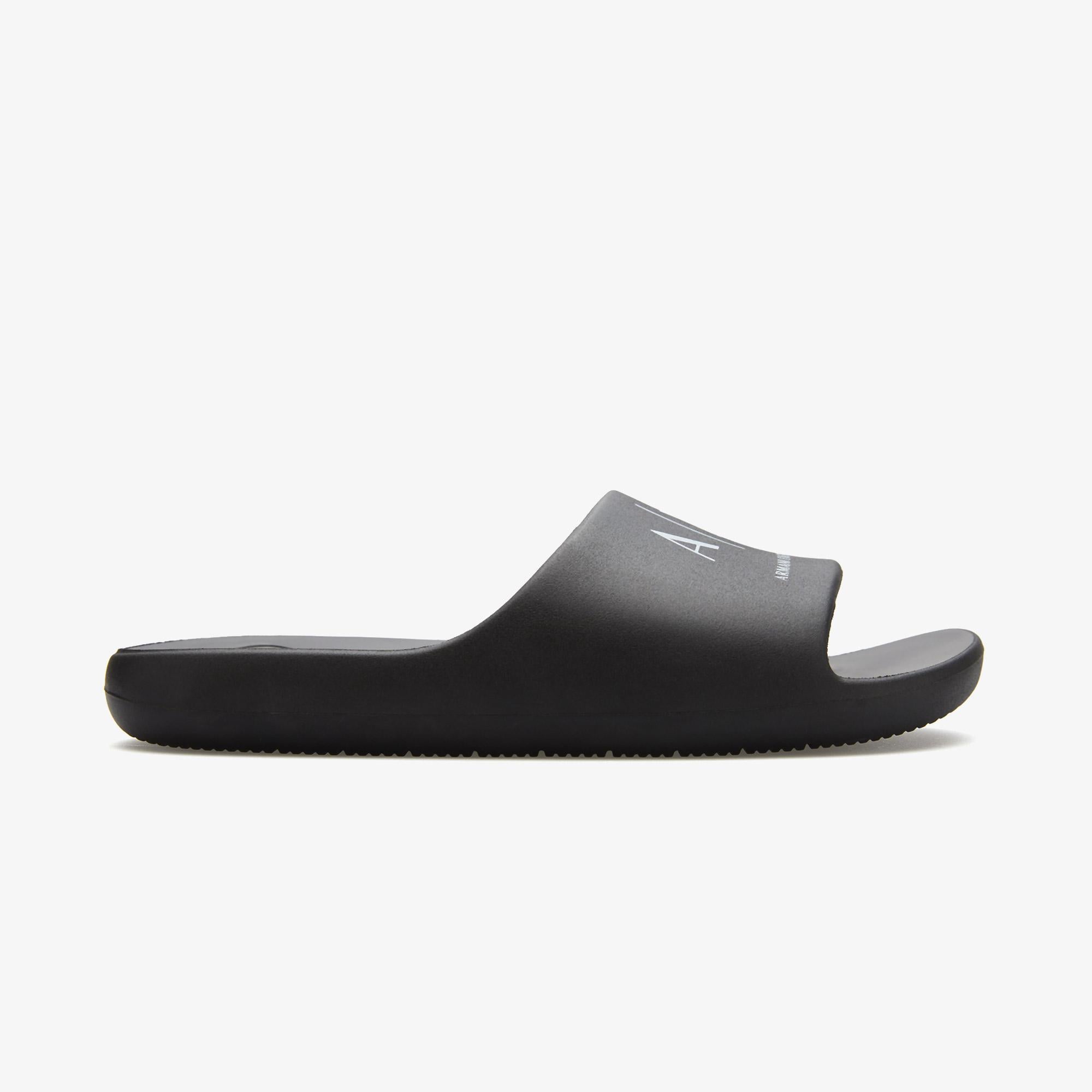 Armani Exchange Erkek Siyah Sandalet