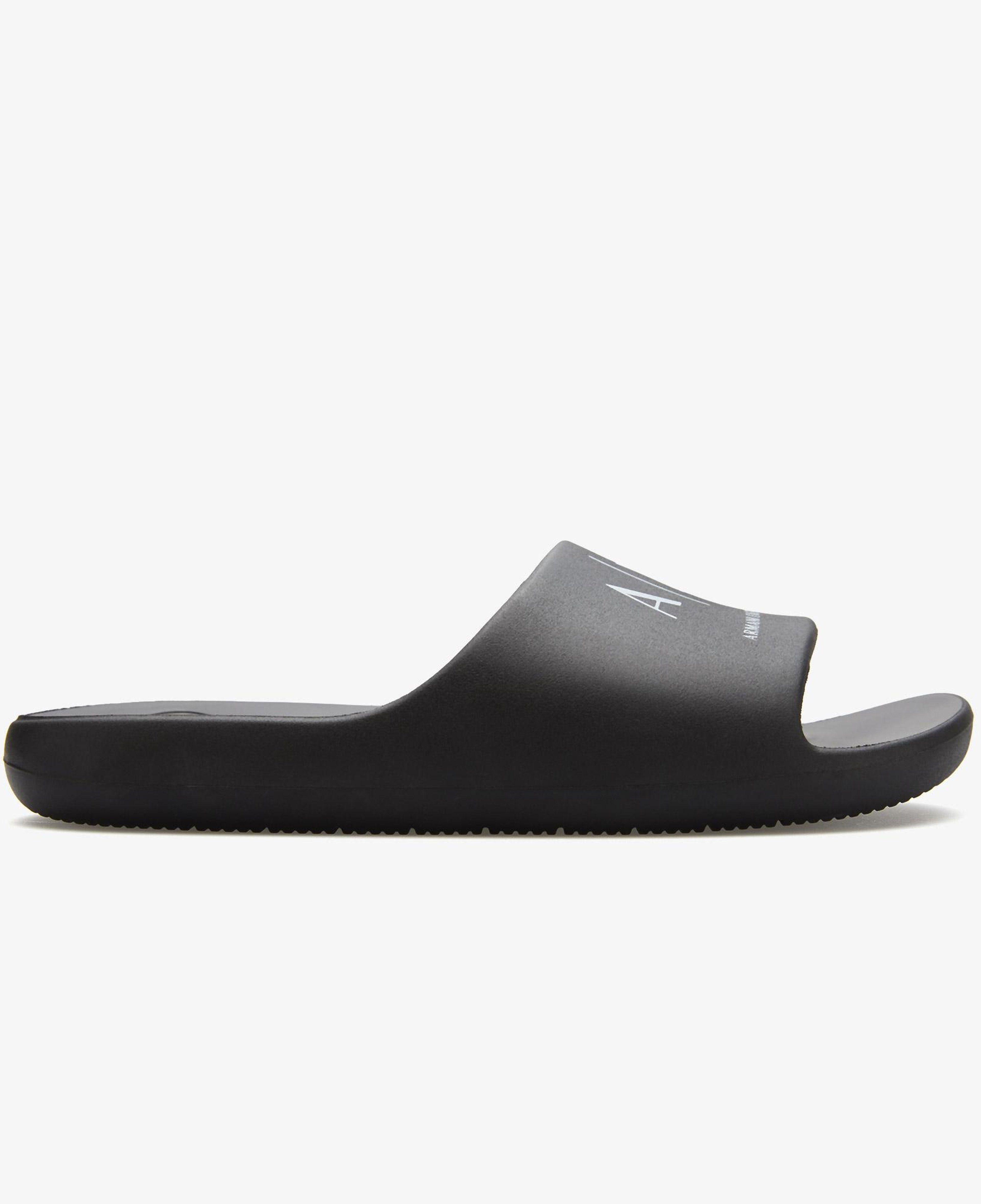 Armani Exchange Erkek Siyah Sandalet