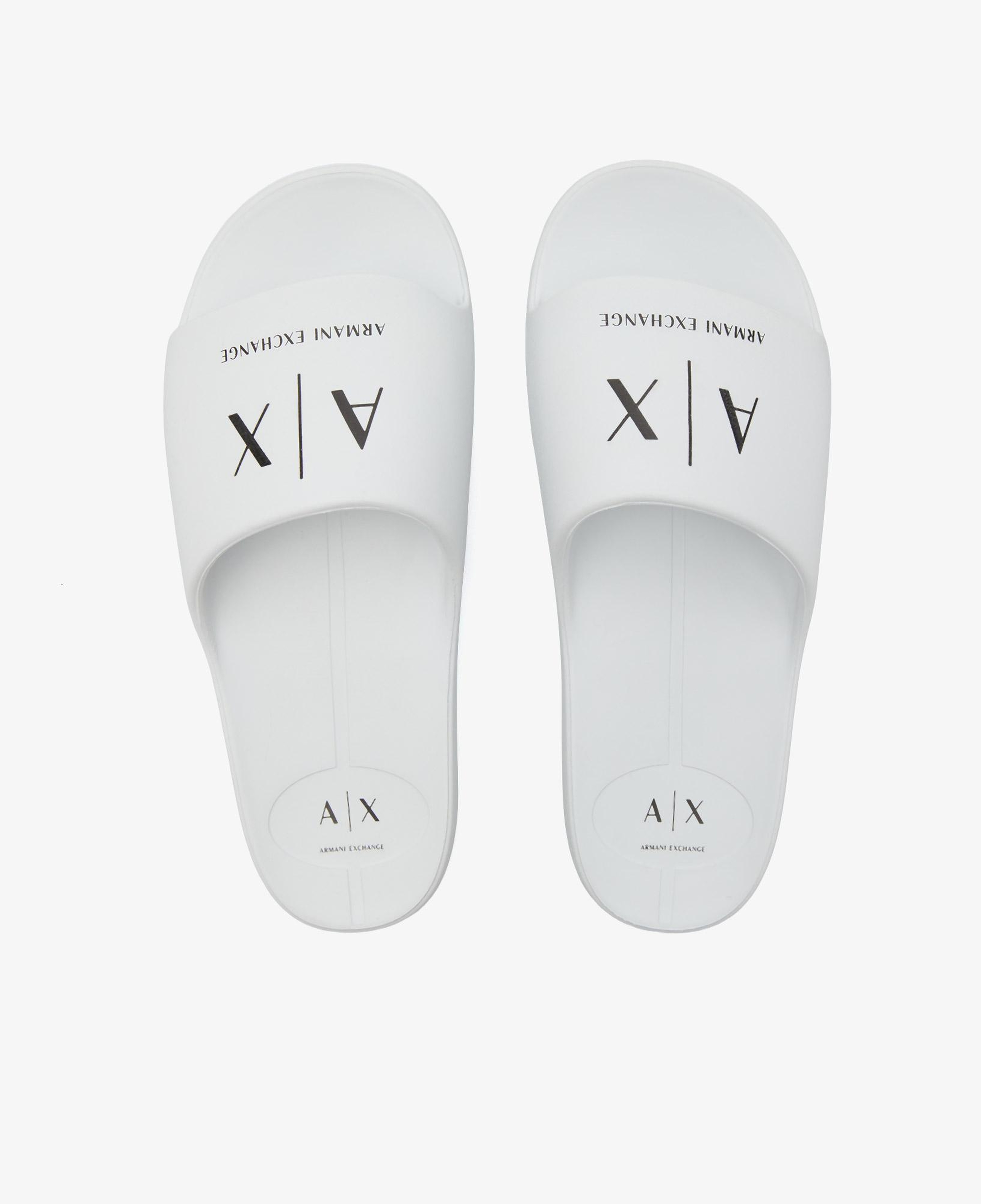 Armani Exchange Erkek Siyah Sandalet