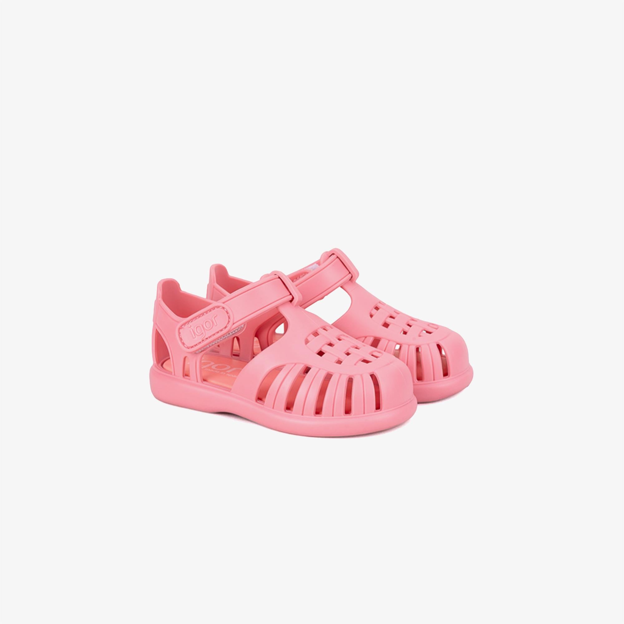 Igor Tobby Solid Çocuk Pembe Sandalet