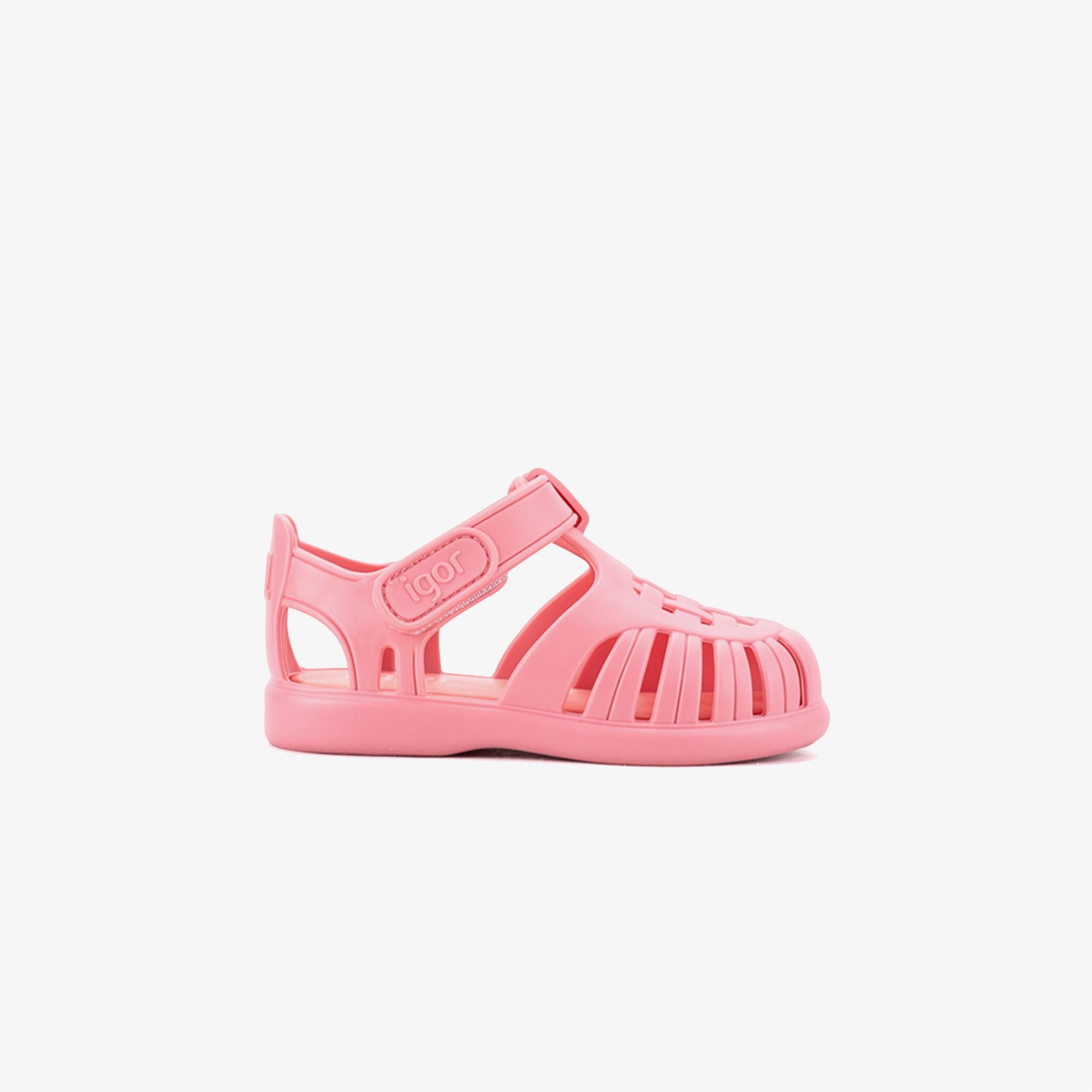 Igor Tobby Solid Çocuk Pembe Sandalet