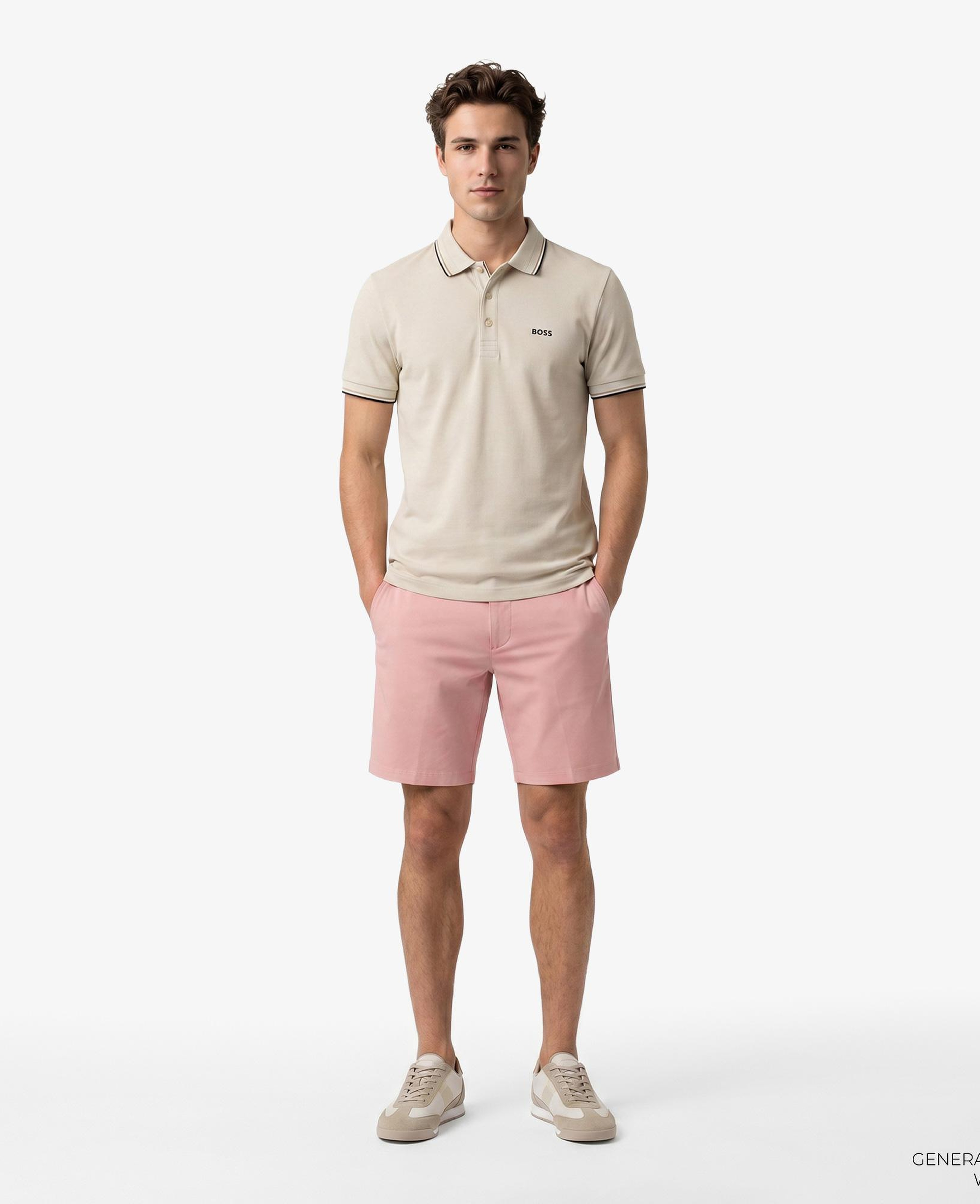 Boss Birdie Paule Erkek Bej Polo