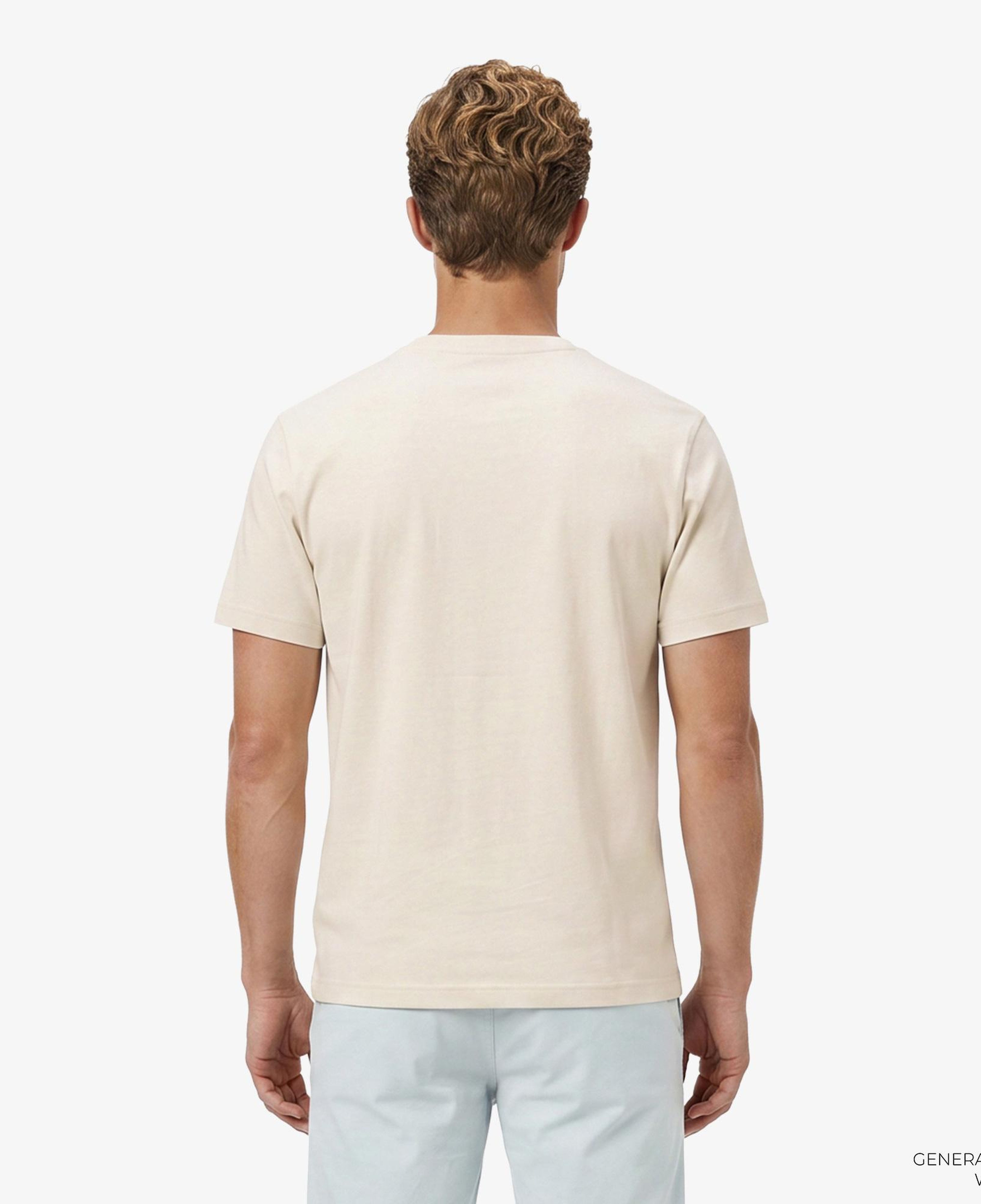 Boss Terrace Logo Erkek Bej T-Shirt