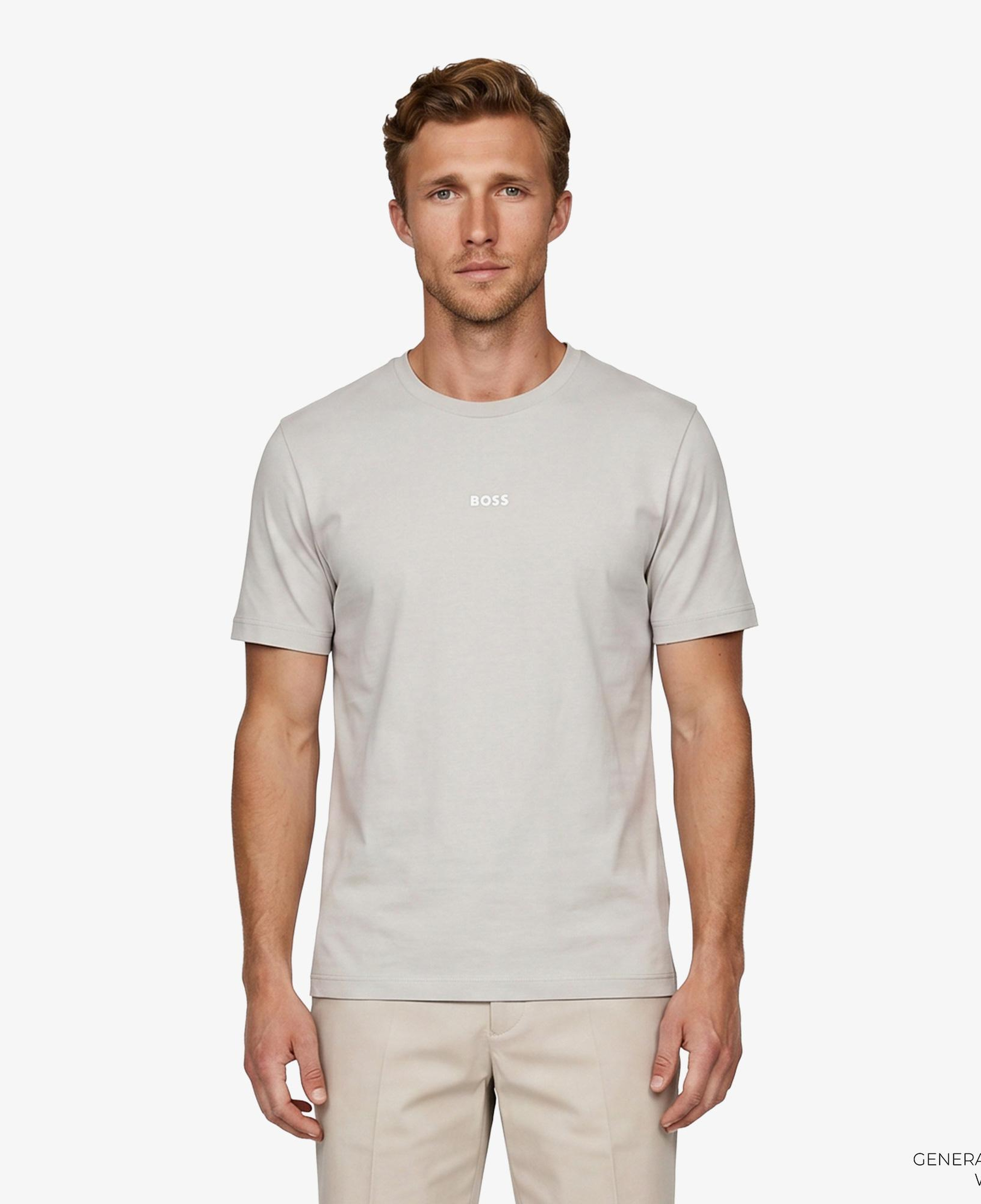 Boss Tchup Erkek Gri T-Shirt