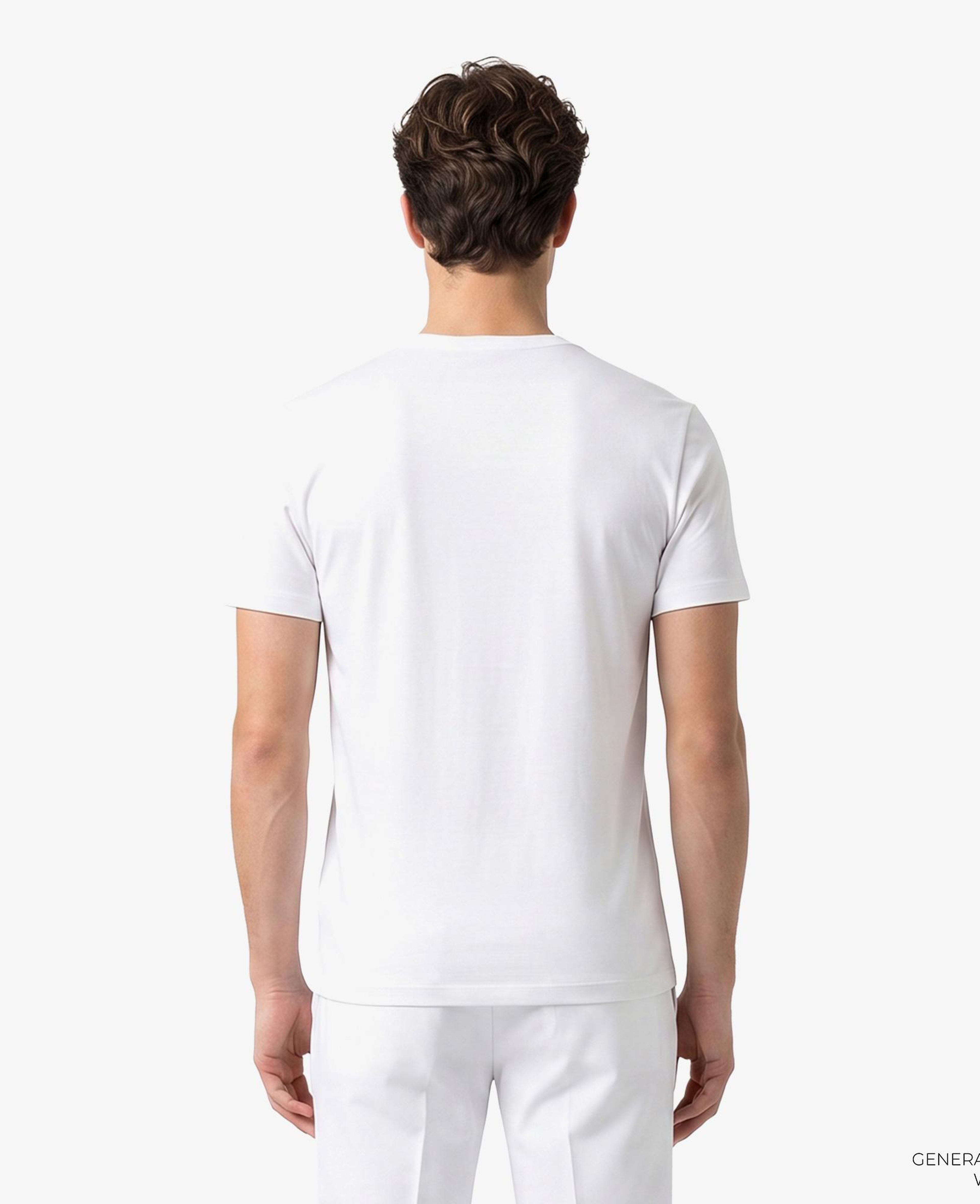 Boss 2'li Modern Erkek Beyaz T-Shirt