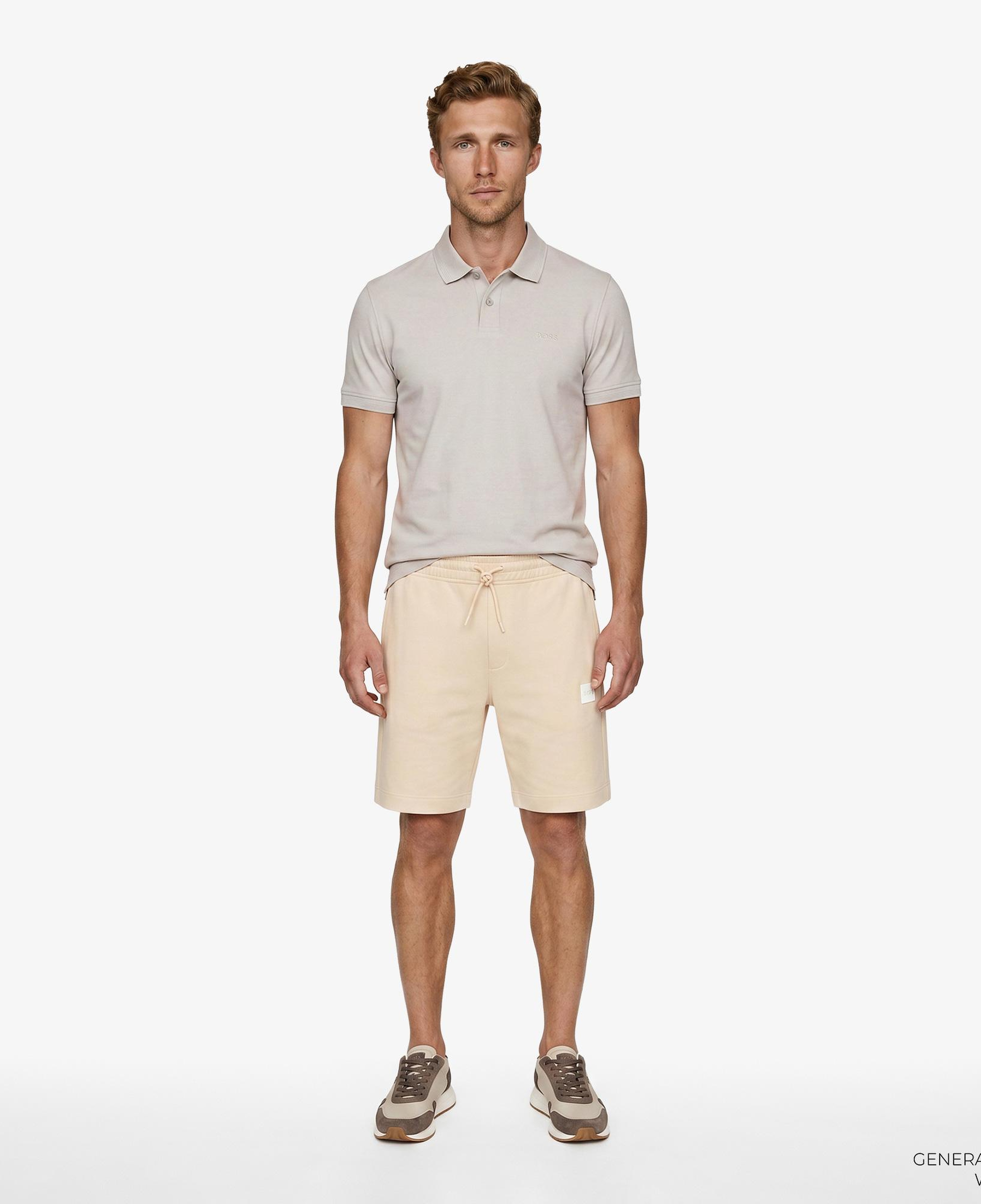 Boss Interlock Erkek Gri Polo