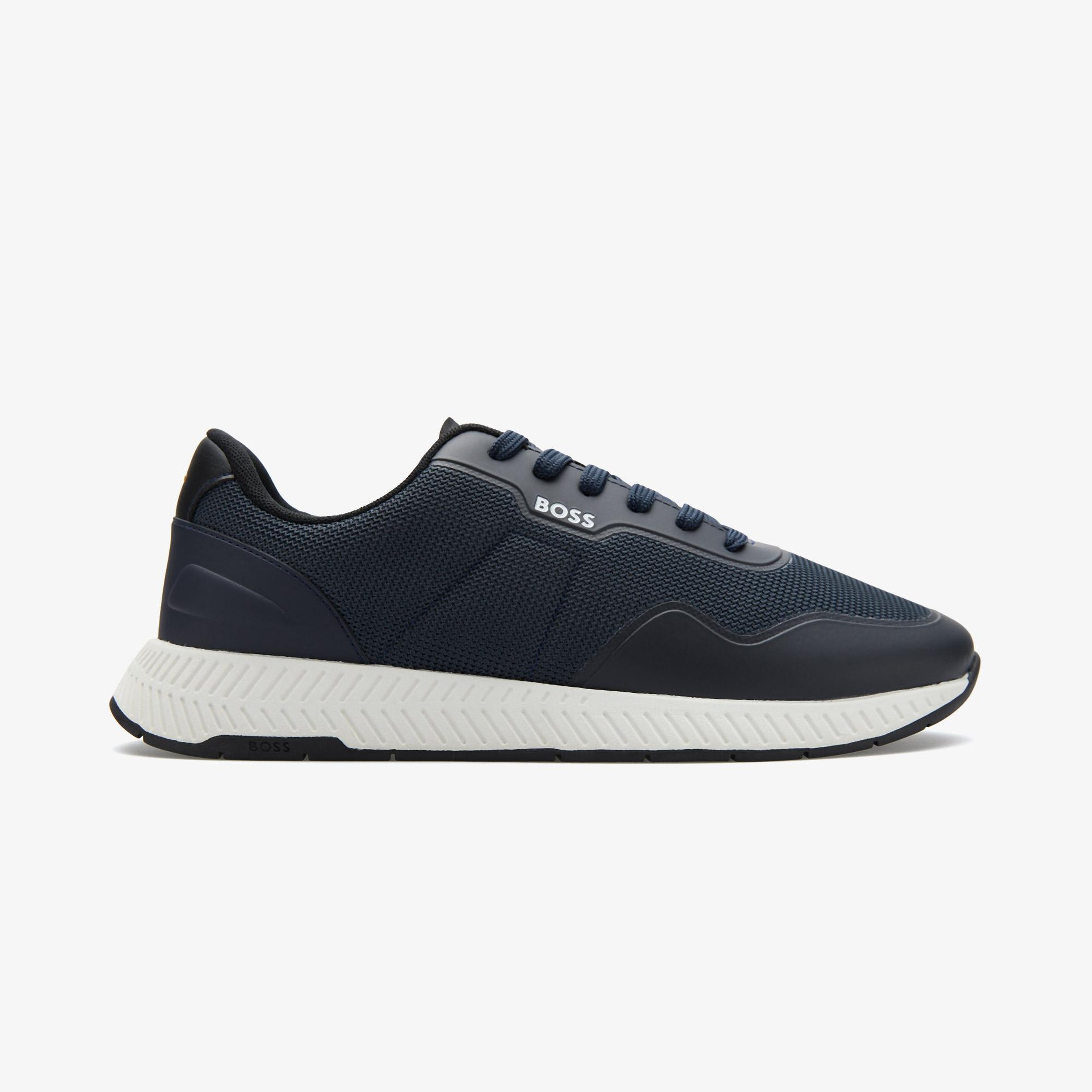 Boss Titanium Erkek Lacivert Sneaker