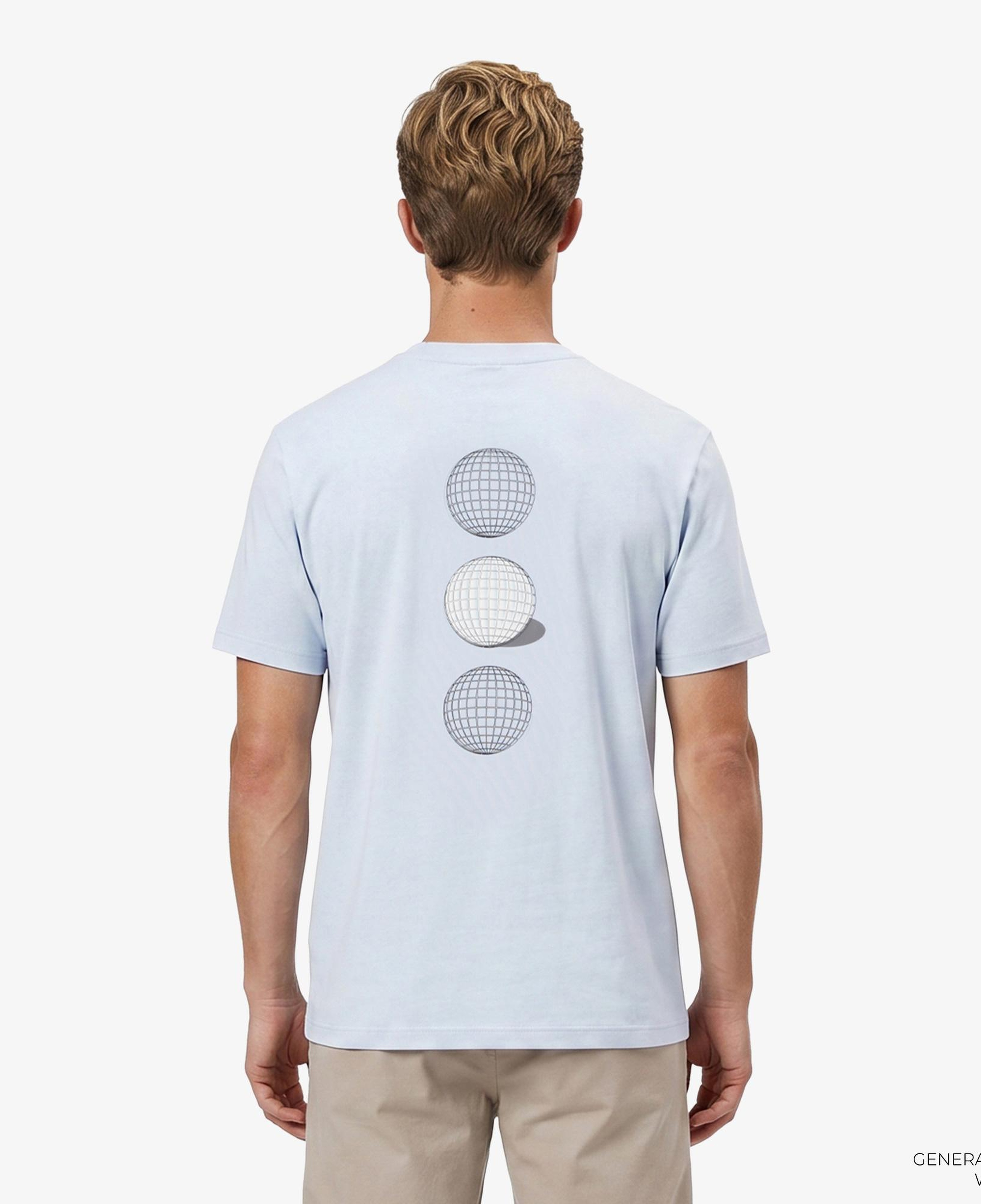 Boss Terrace Graphic Erkek Mavi T-Shirt