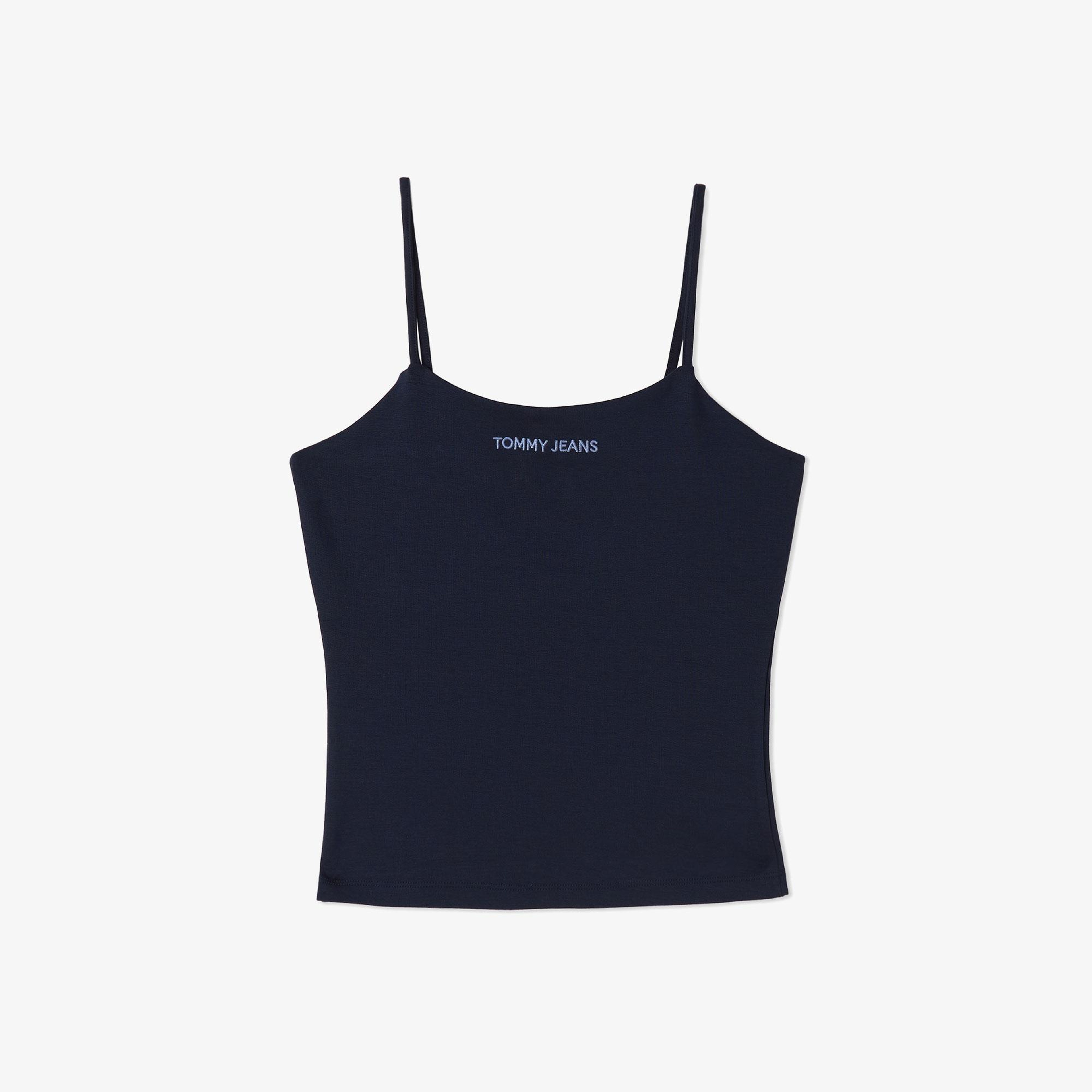 Tommy Hilfiger Kadın Mavi T-Shirt