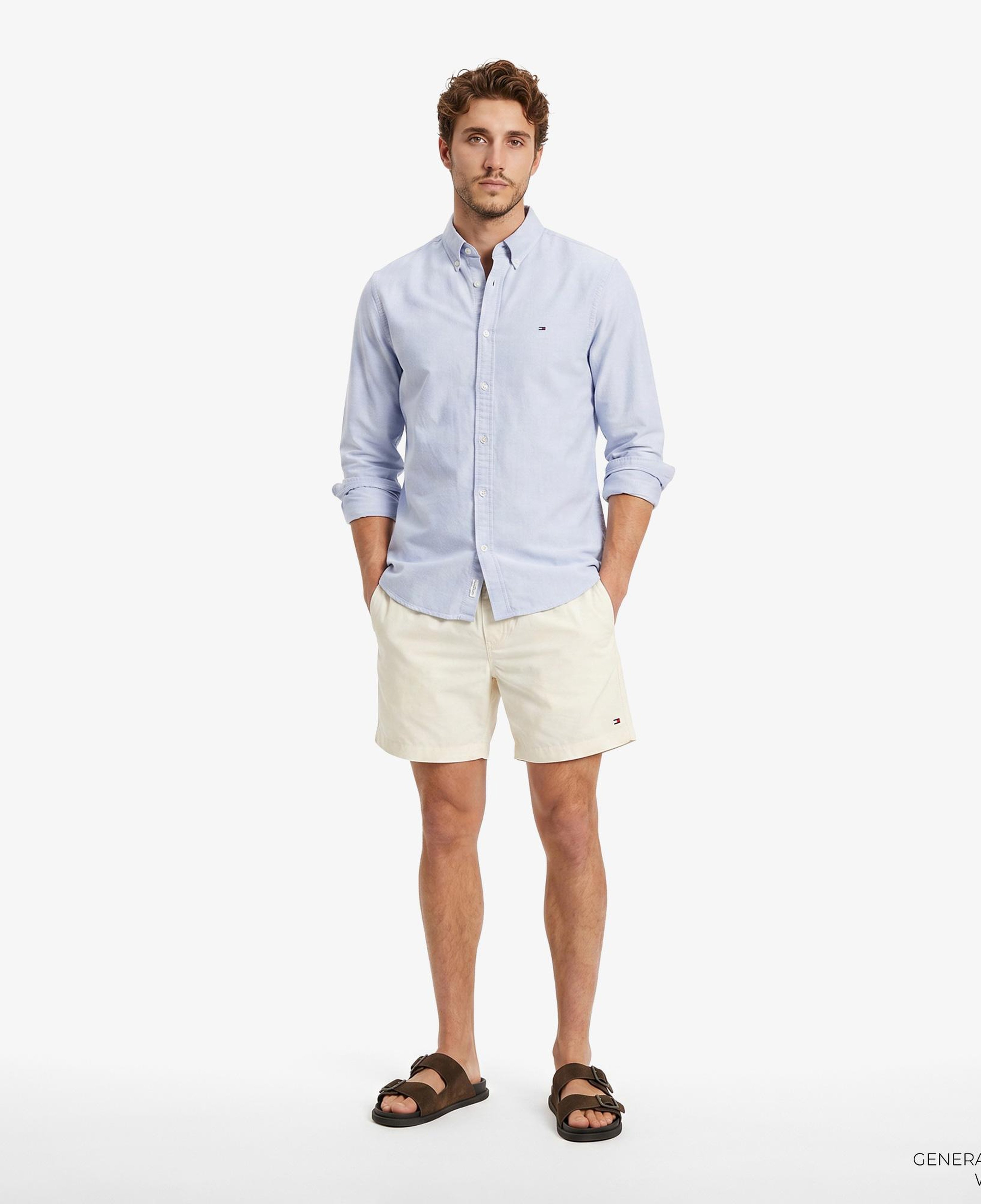 Tommy Hilfiger Oxford Erkek Mavi Gömlek