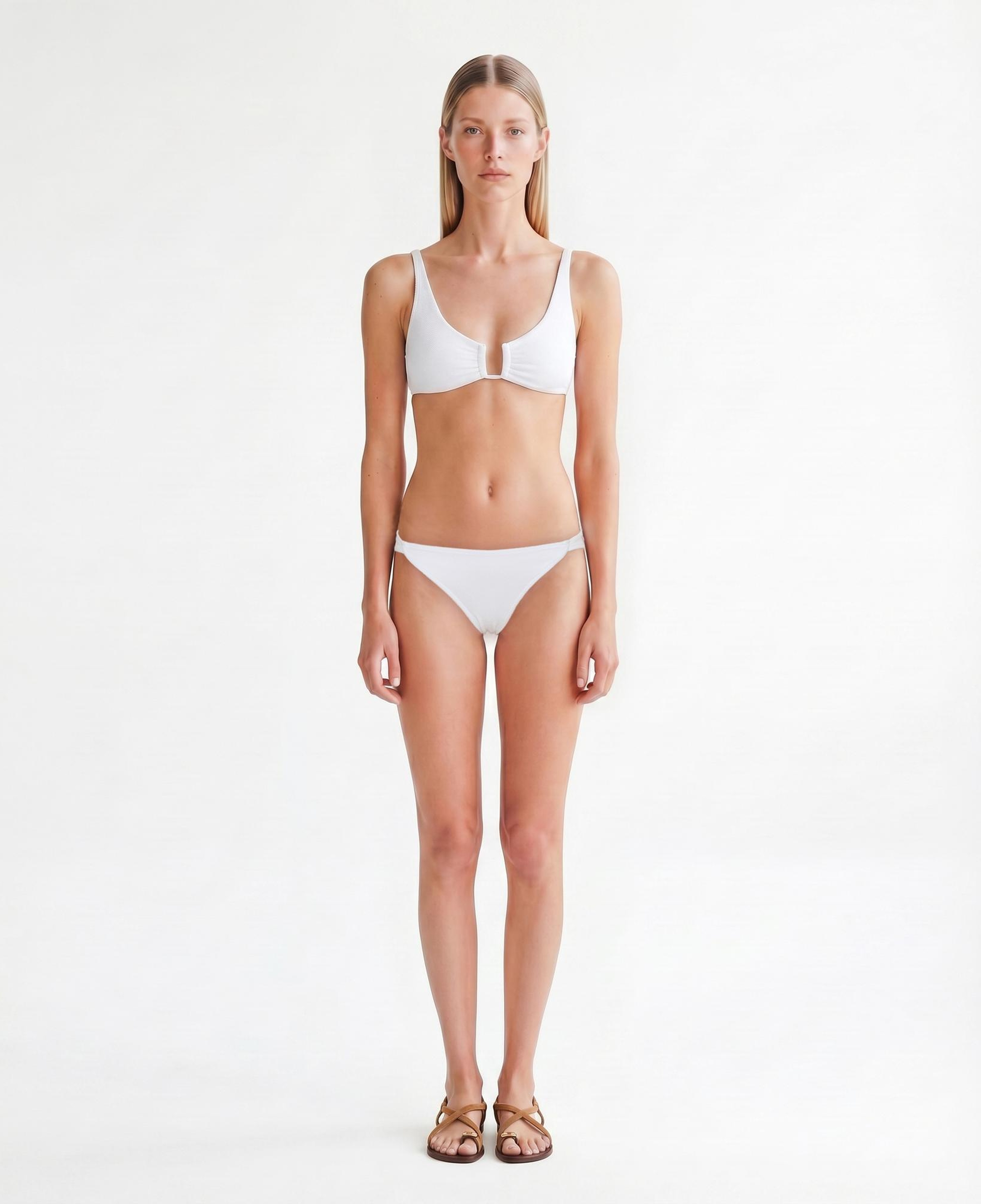 YARGICI U Yaka Bikini Üst
