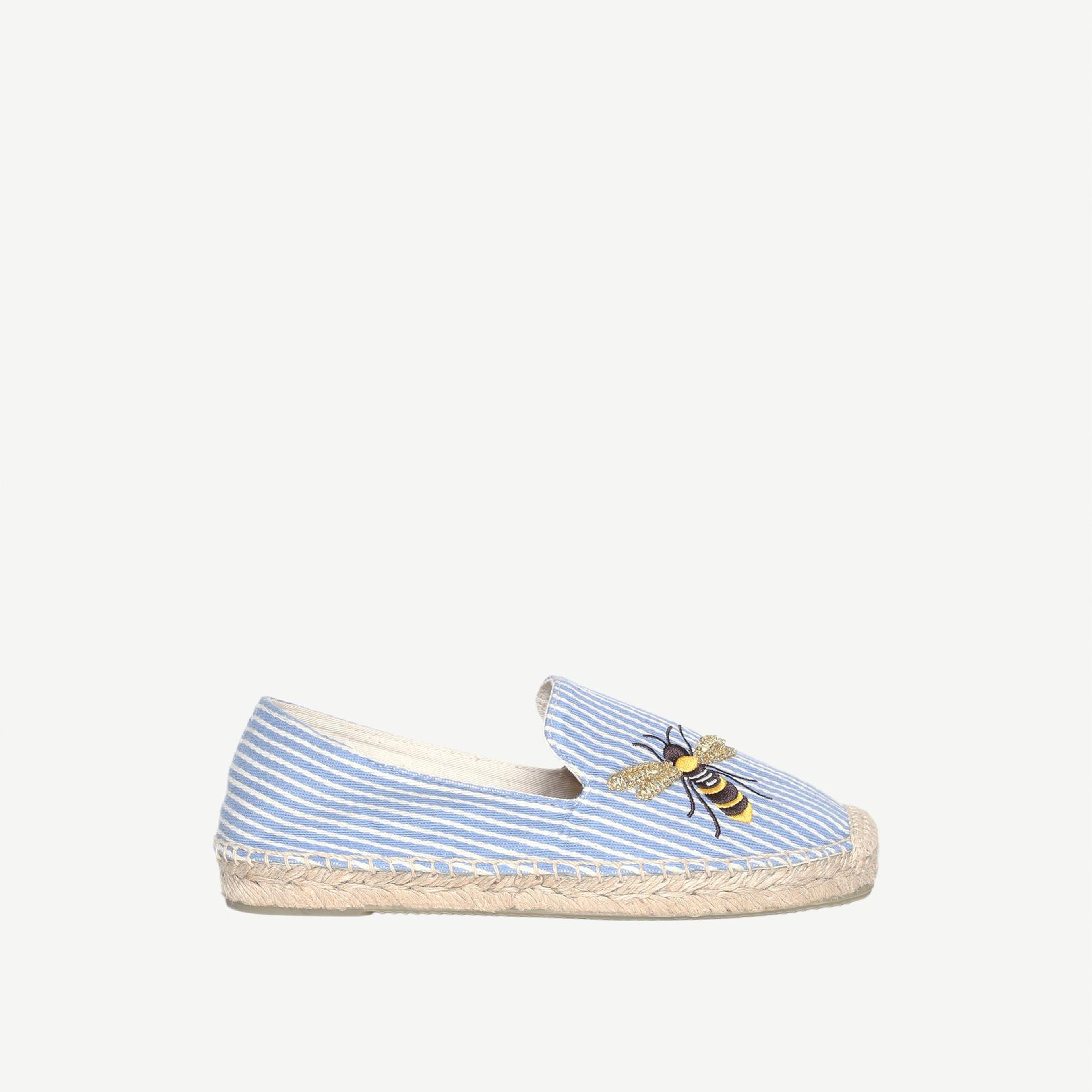 YARGICI Arı Nakış İşlemeli Espadril