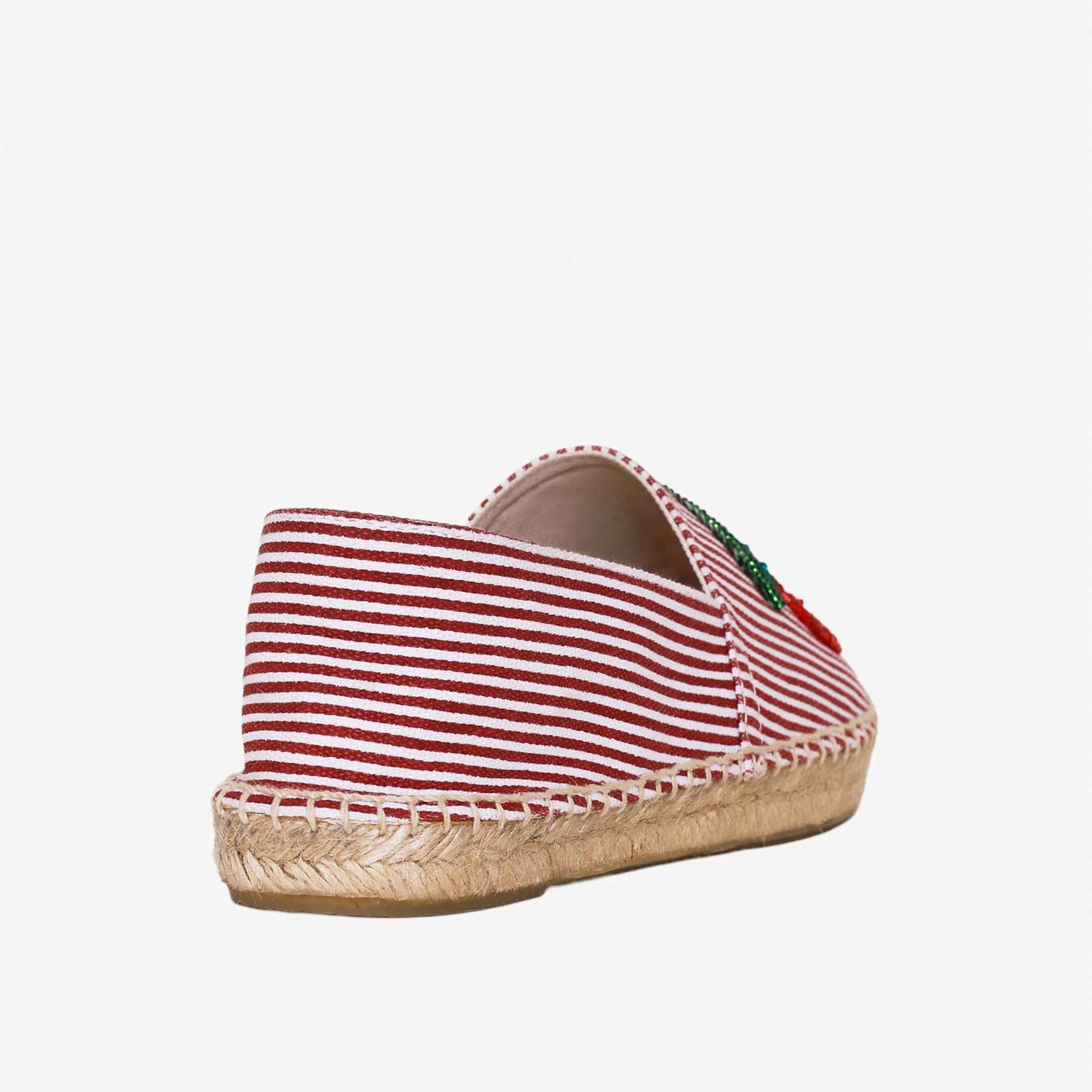 YARGICI Boncuk İşlemeli Espadril