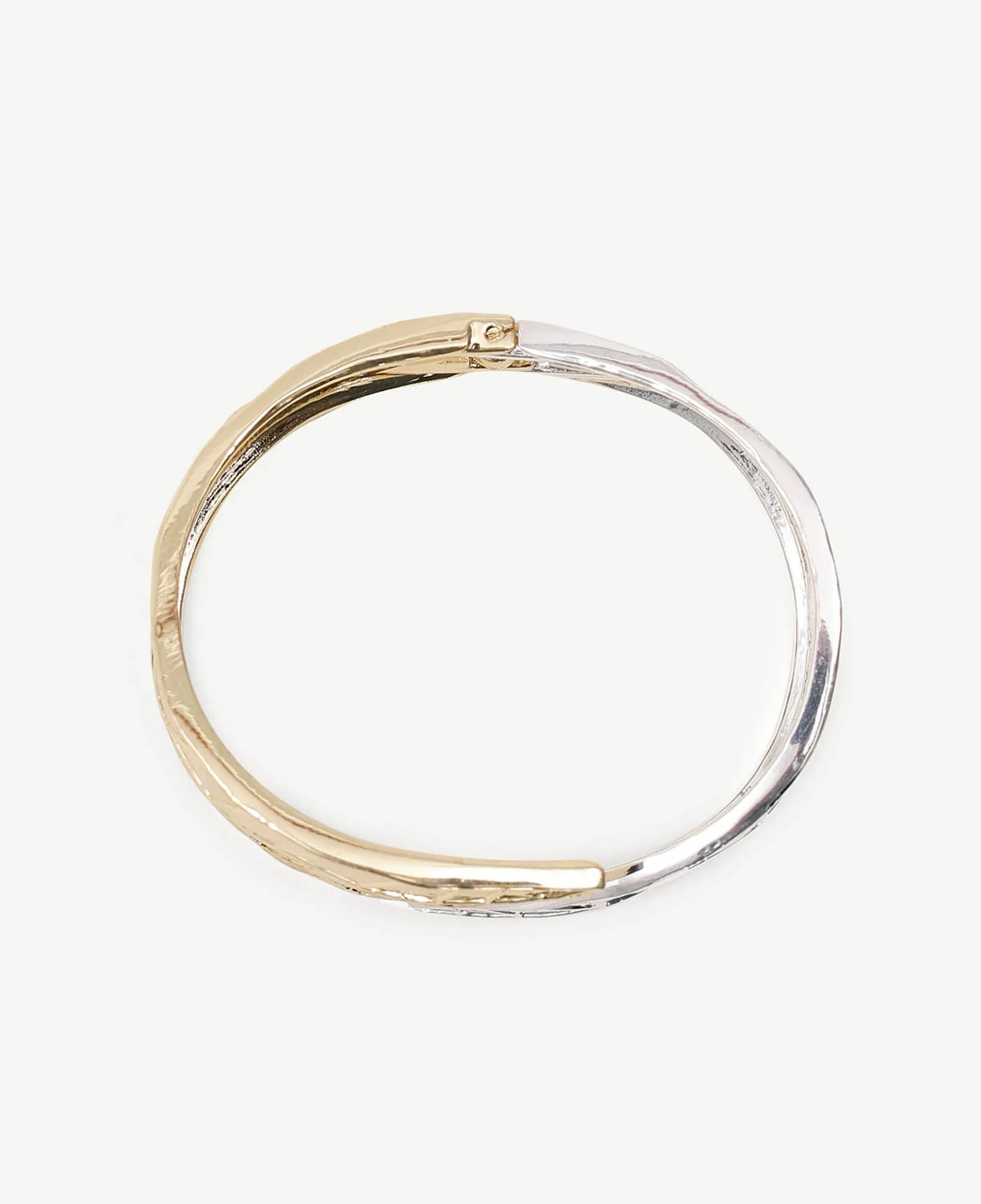 YARGICI İki Renkli Cuff Bileklik