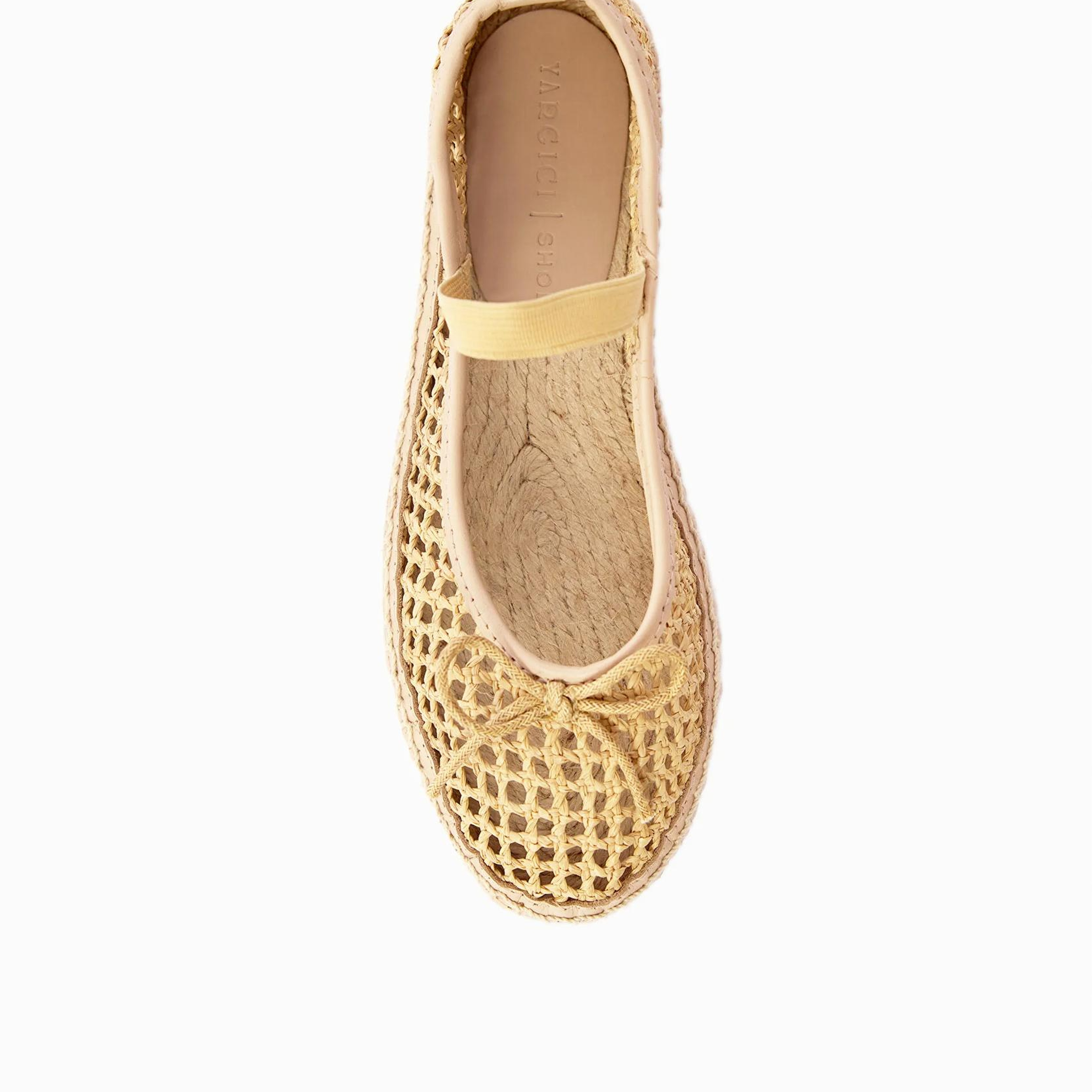 YARGICI Rafya Örgülü Mary Jane Espadril