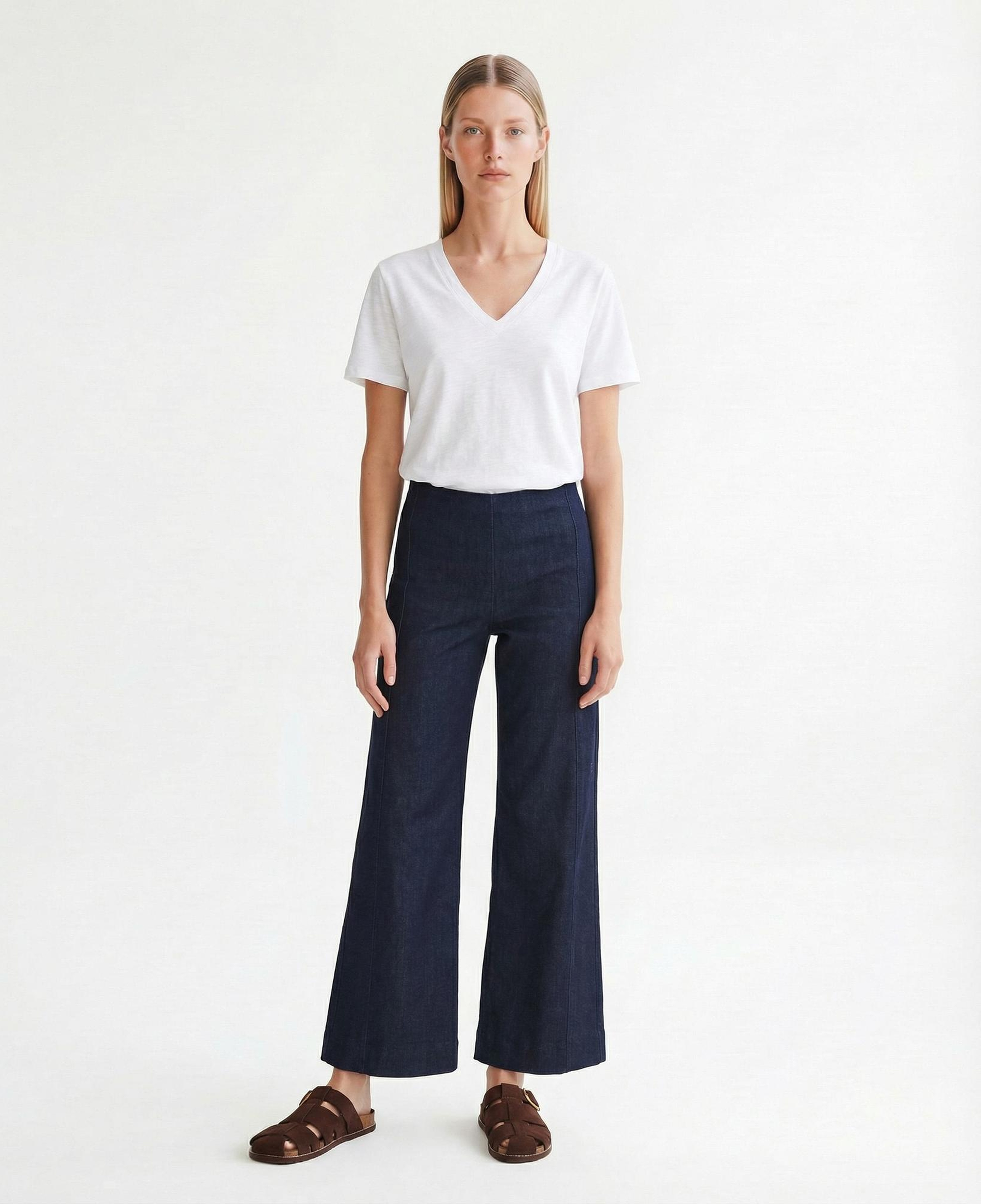 YARGICI Wide Leg Yüksek Bel Pantolon