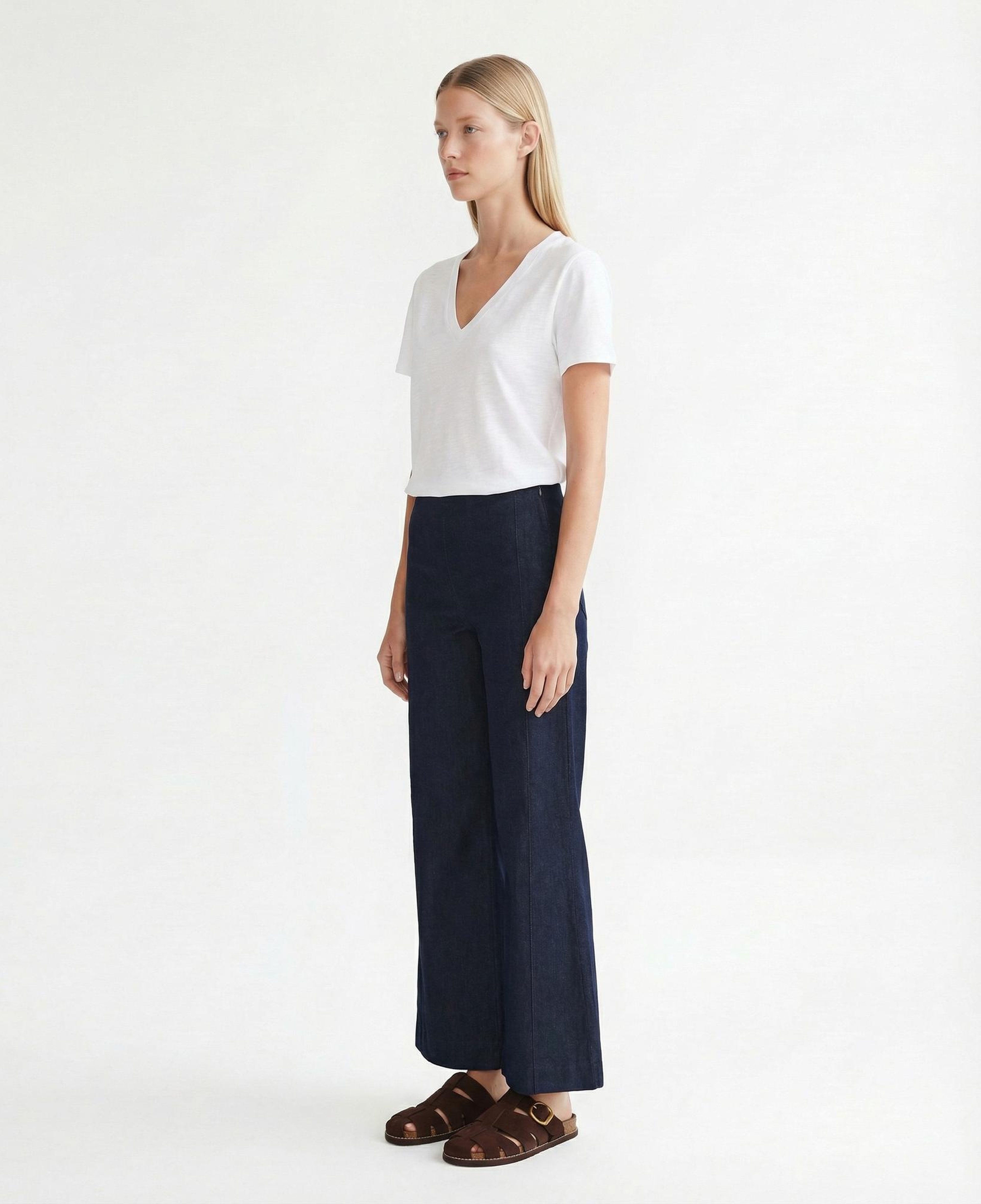 YARGICI Wide Leg Yüksek Bel Pantolon