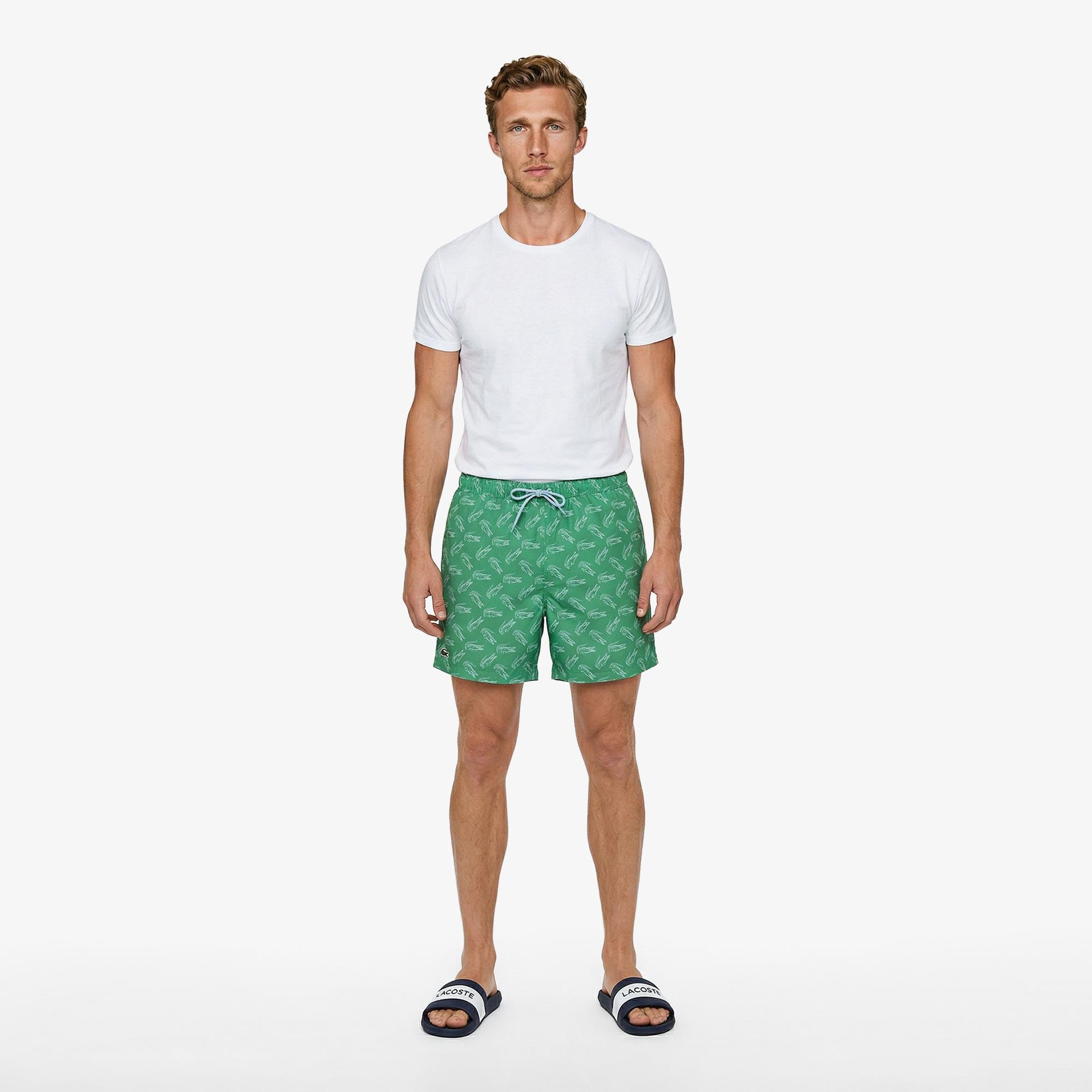 Lacoste Regular Fit Erkek Yeşil Şort