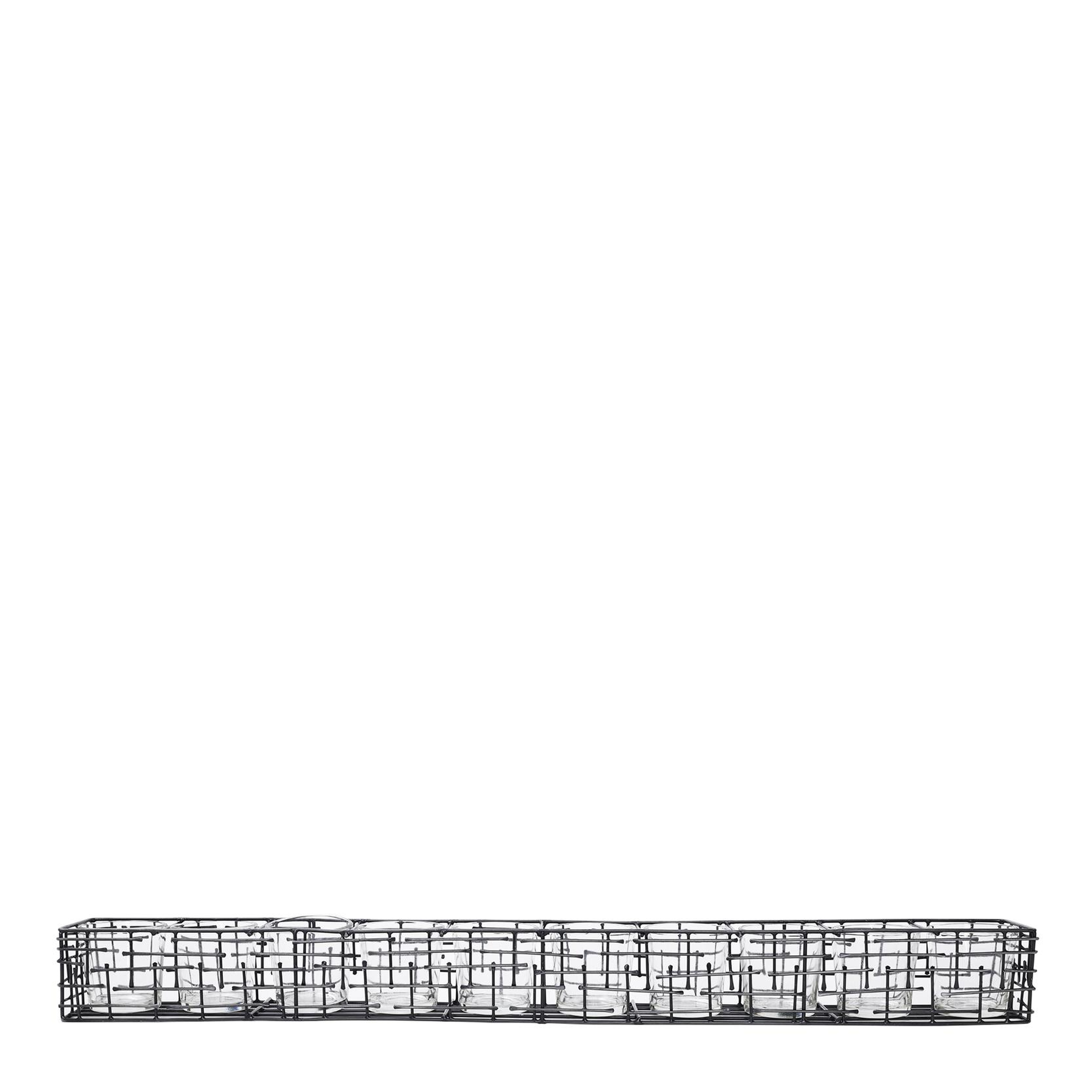 YARGICI Metal Dikdörtgen Mumluk (68x7 cm)