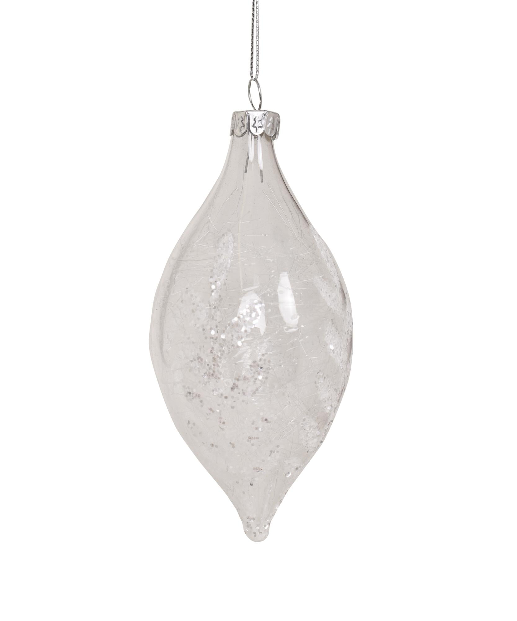 YARGICI Oval Cam Yılbaşı Ağaç Süsü (8 cm)