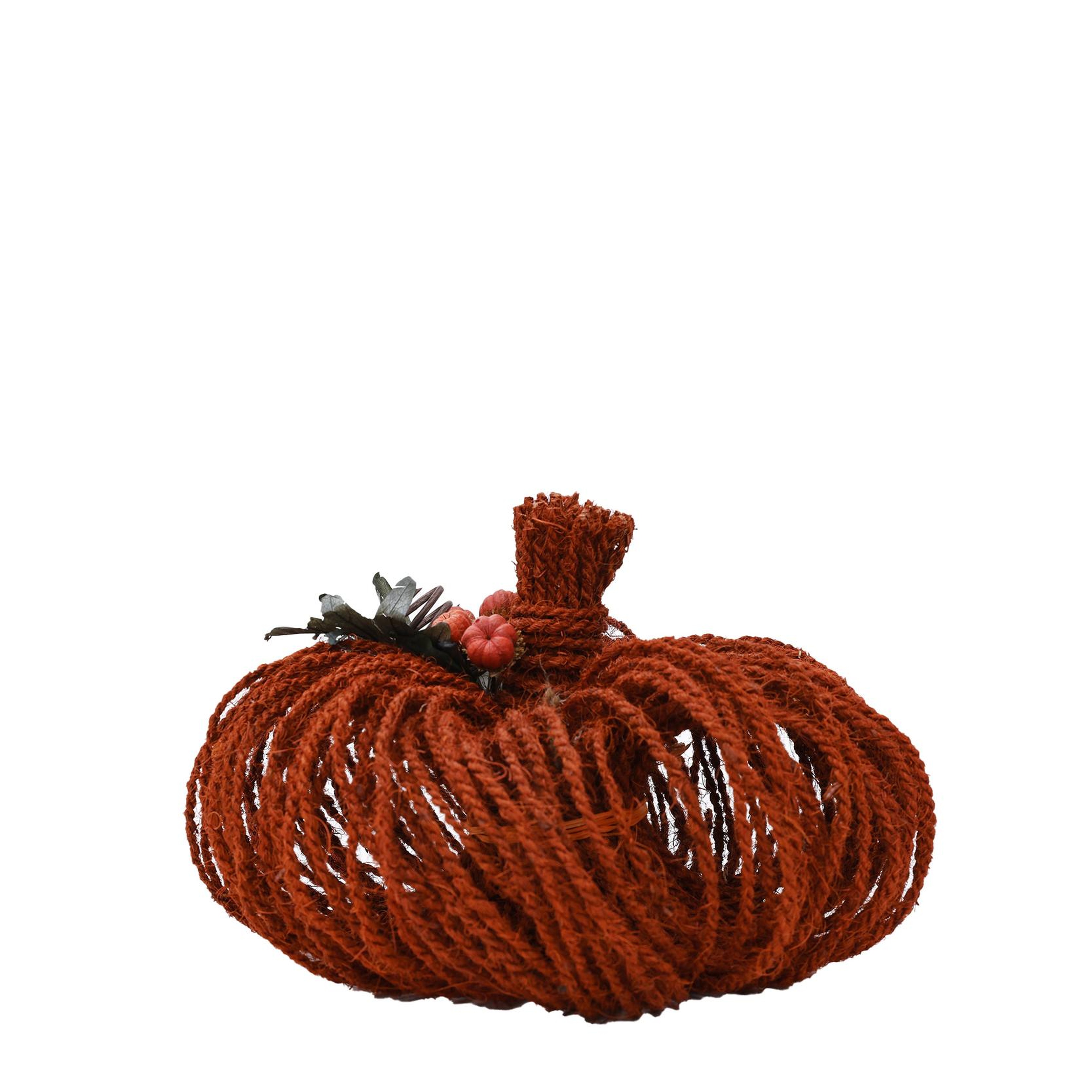 YARGICI Jüt İp Dekoratif Balkabağı (30x30 cm)
