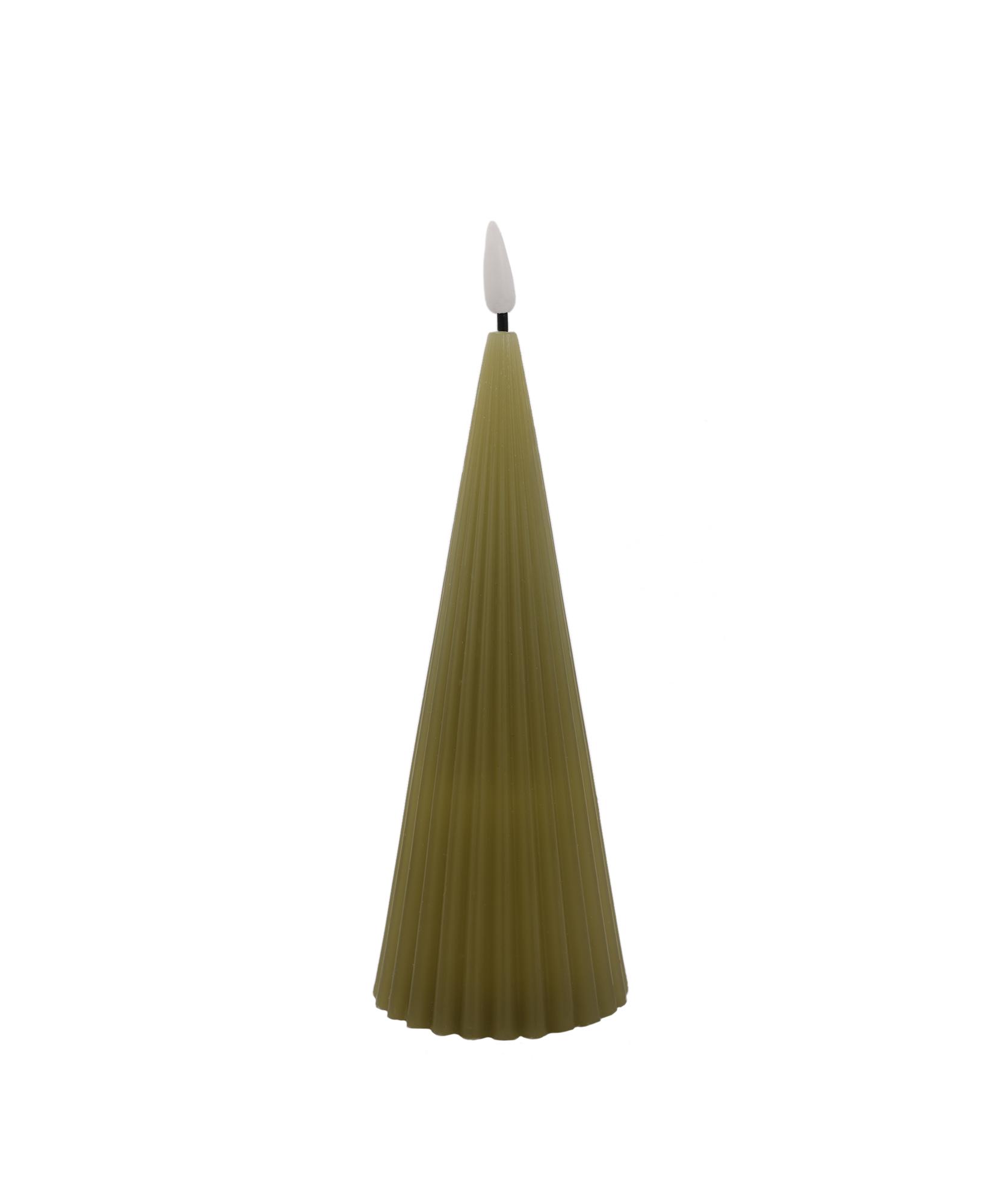 YARGICI Led Pilli Plastik Mum (7x16 cm)