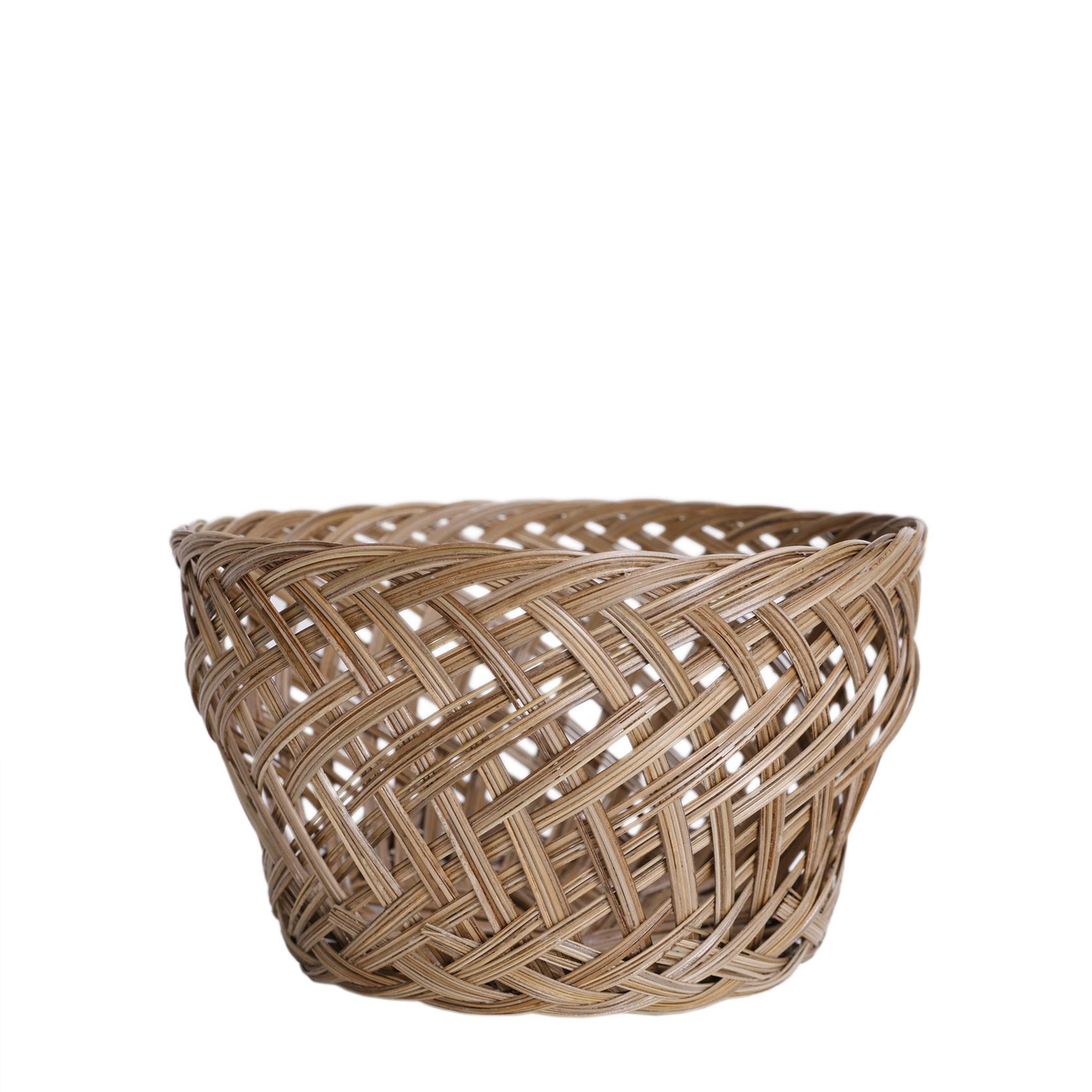 YARGICI Rattan Yuvarlak Sepet (15x23 cm)