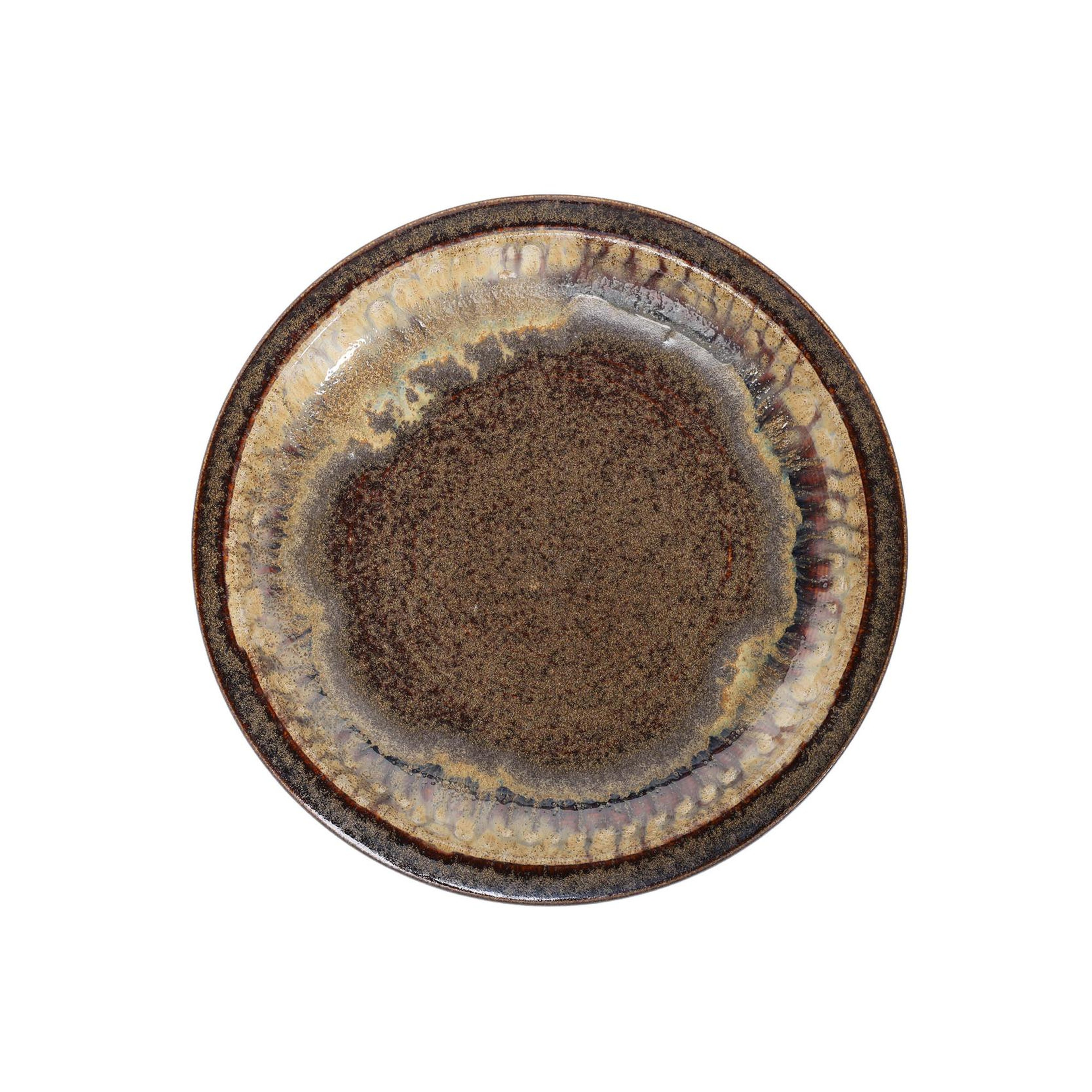 YARGICI Seramik Sır Kaplamalı Yemek Tabağı(26x3 Cm)