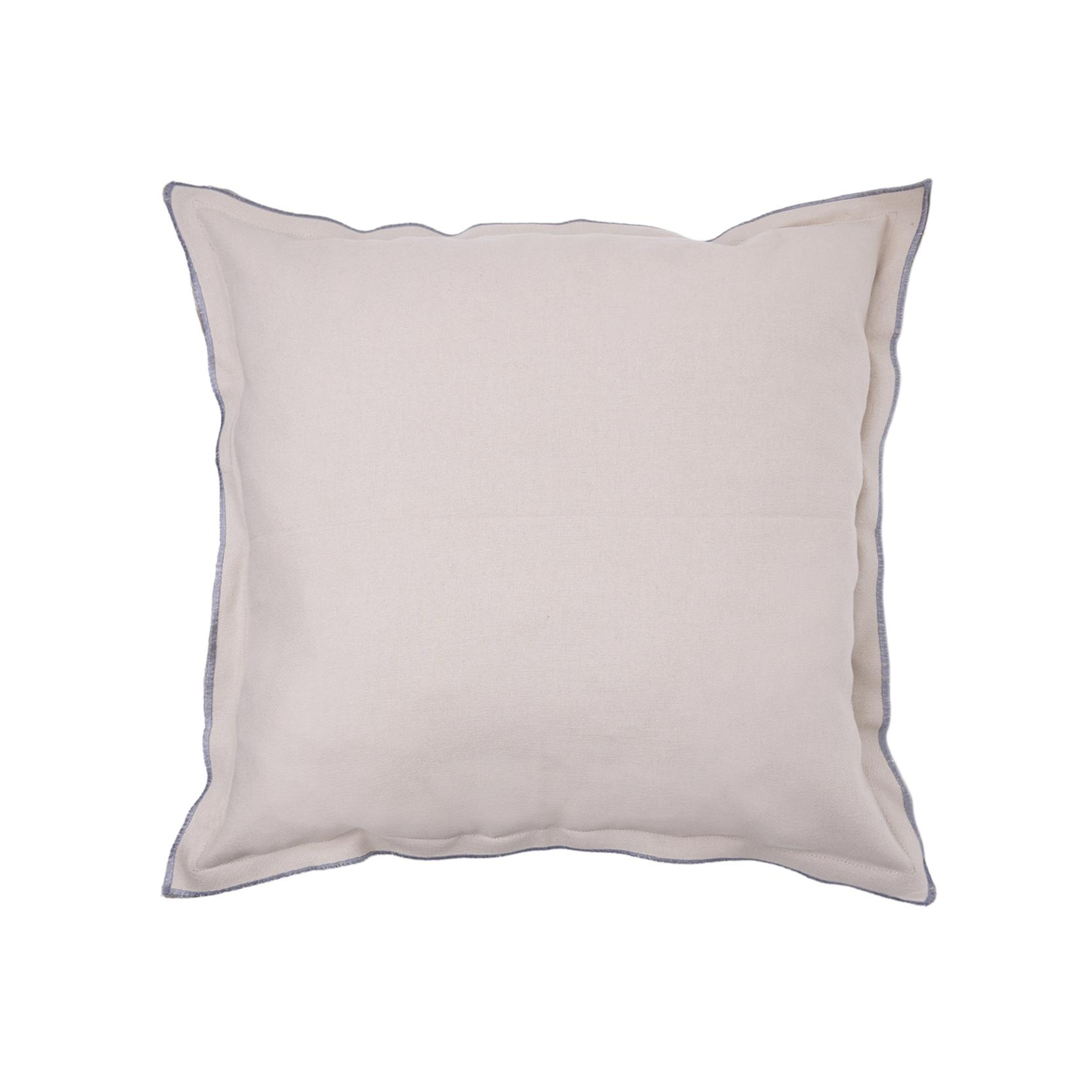 YARGICI Çift Tarafı Renkli Keten Kumaş Kare Yastık(45x45 Cm)