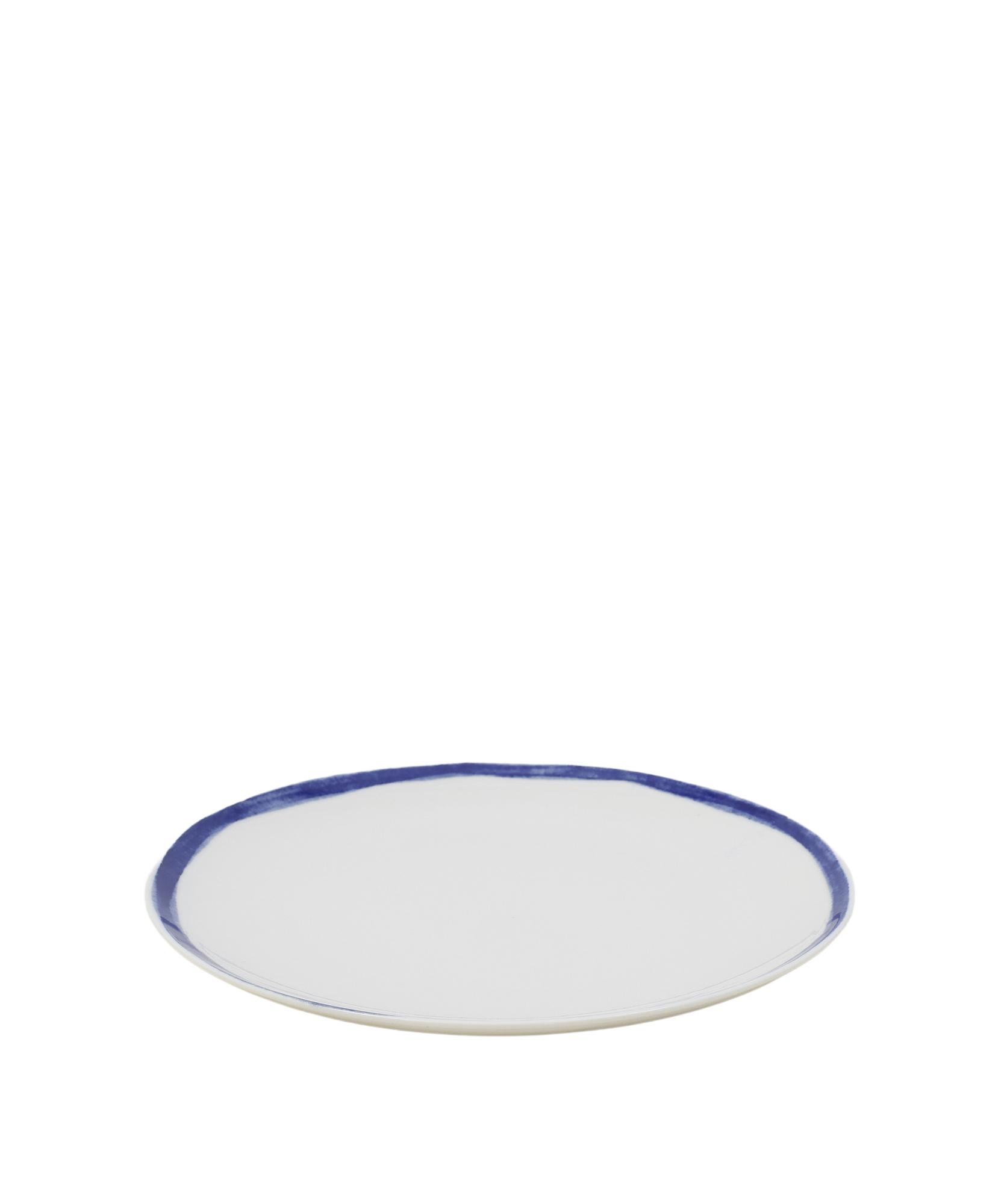 YARGICI Amorf Desenli Porselen Yemek Tabağı(27 Cm)