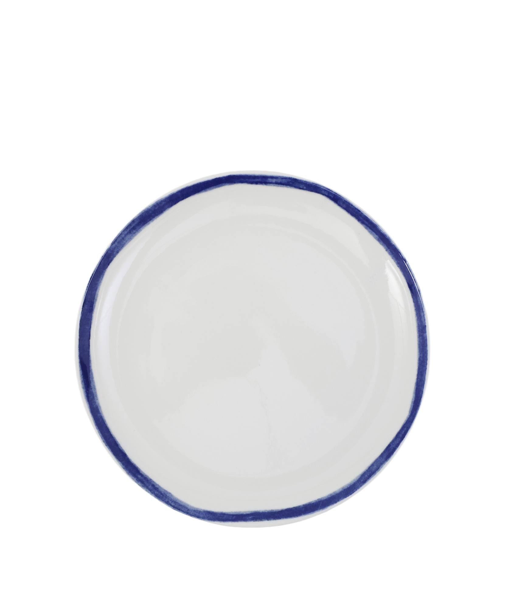 YARGICI Amorf Desenli Porselen Yemek Tabağı(27 Cm)